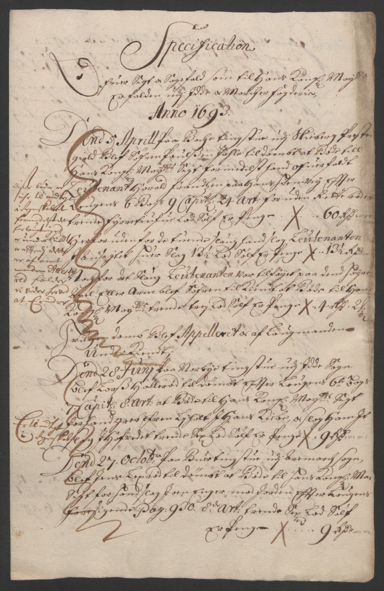 Rentekammeret inntil 1814, Reviderte regnskaper, Fogderegnskap, RA/EA-4092/R01/L0011: Fogderegnskap Idd og Marker, 1692-1693, p. 254