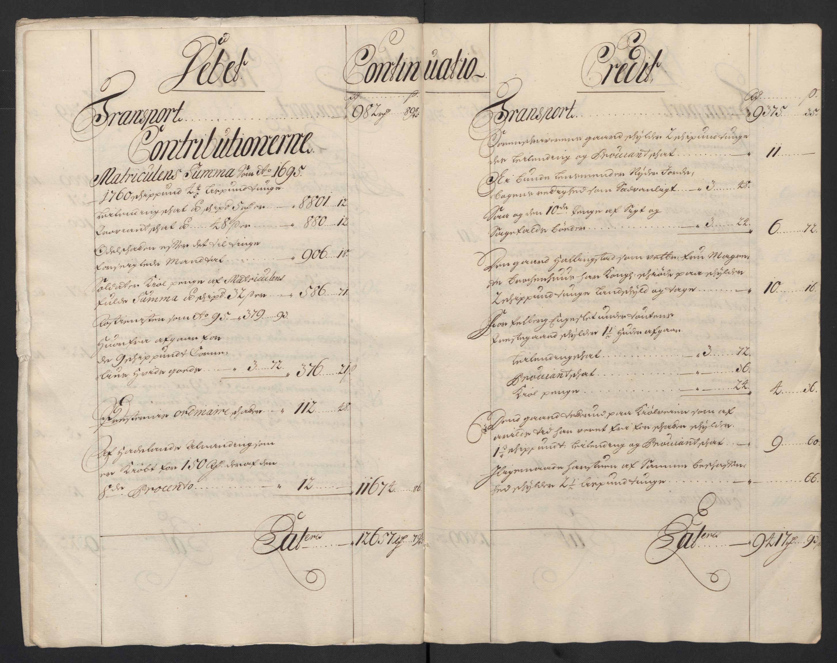 Rentekammeret inntil 1814, Reviderte regnskaper, Fogderegnskap, RA/EA-4092/R18/L1294: Fogderegnskap Hadeland, Toten og Valdres, 1696, p. 12