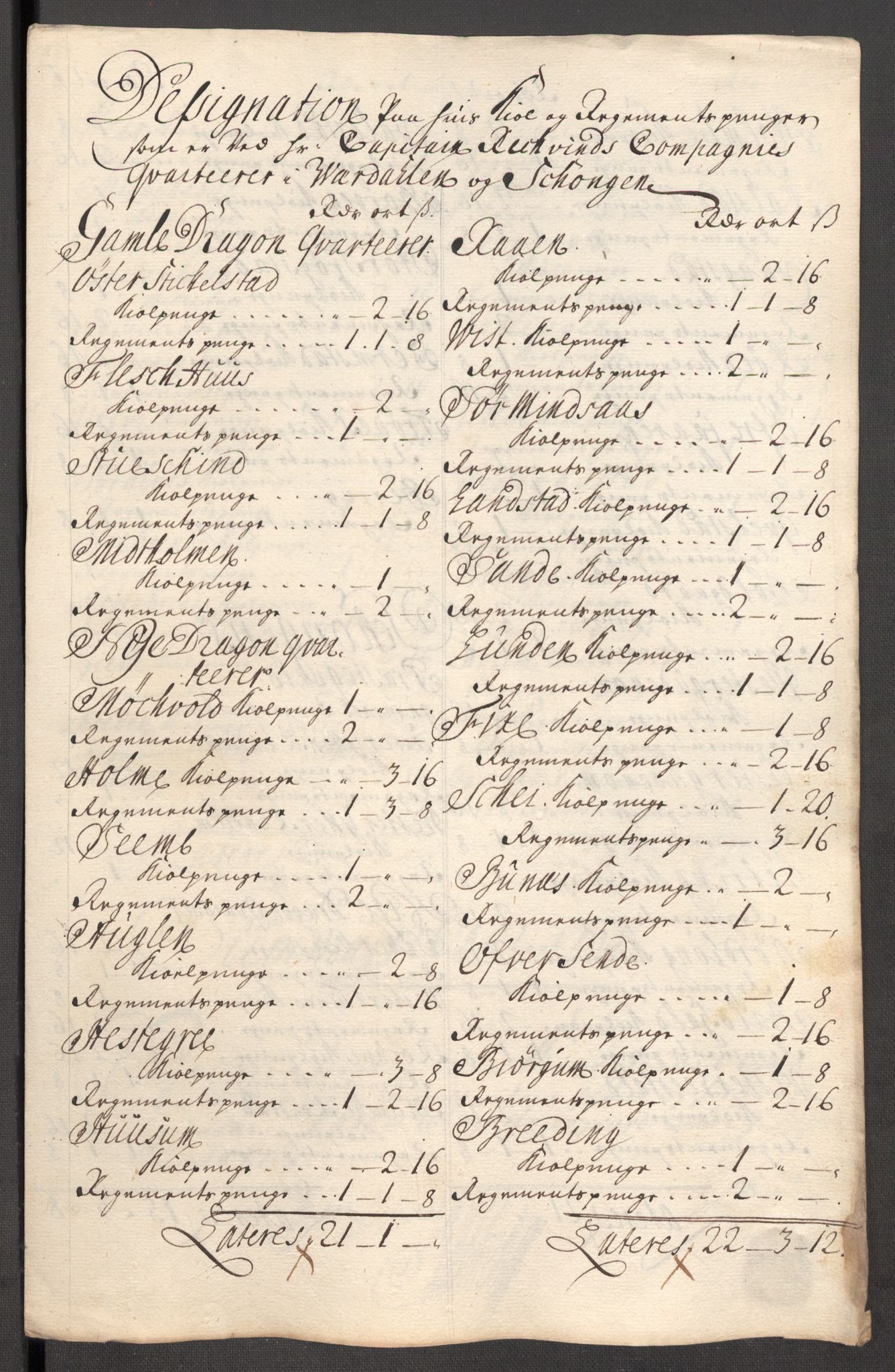 Rentekammeret inntil 1814, Reviderte regnskaper, Fogderegnskap, AV/RA-EA-4092/R62/L4194: Fogderegnskap Stjørdal og Verdal, 1703, p. 194