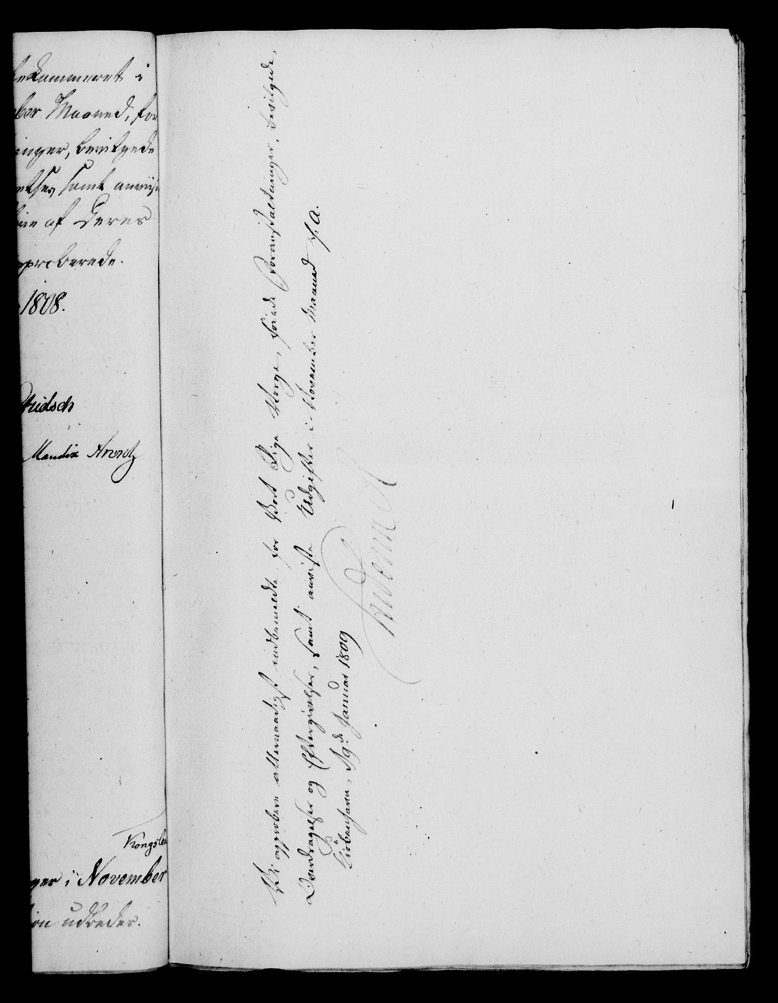 Rentekammeret, Kammerkanselliet, AV/RA-EA-3111/G/Gf/Gfa/L0091: Norsk relasjons- og resolusjonsprotokoll (merket RK 52.91), 1809, p. 50