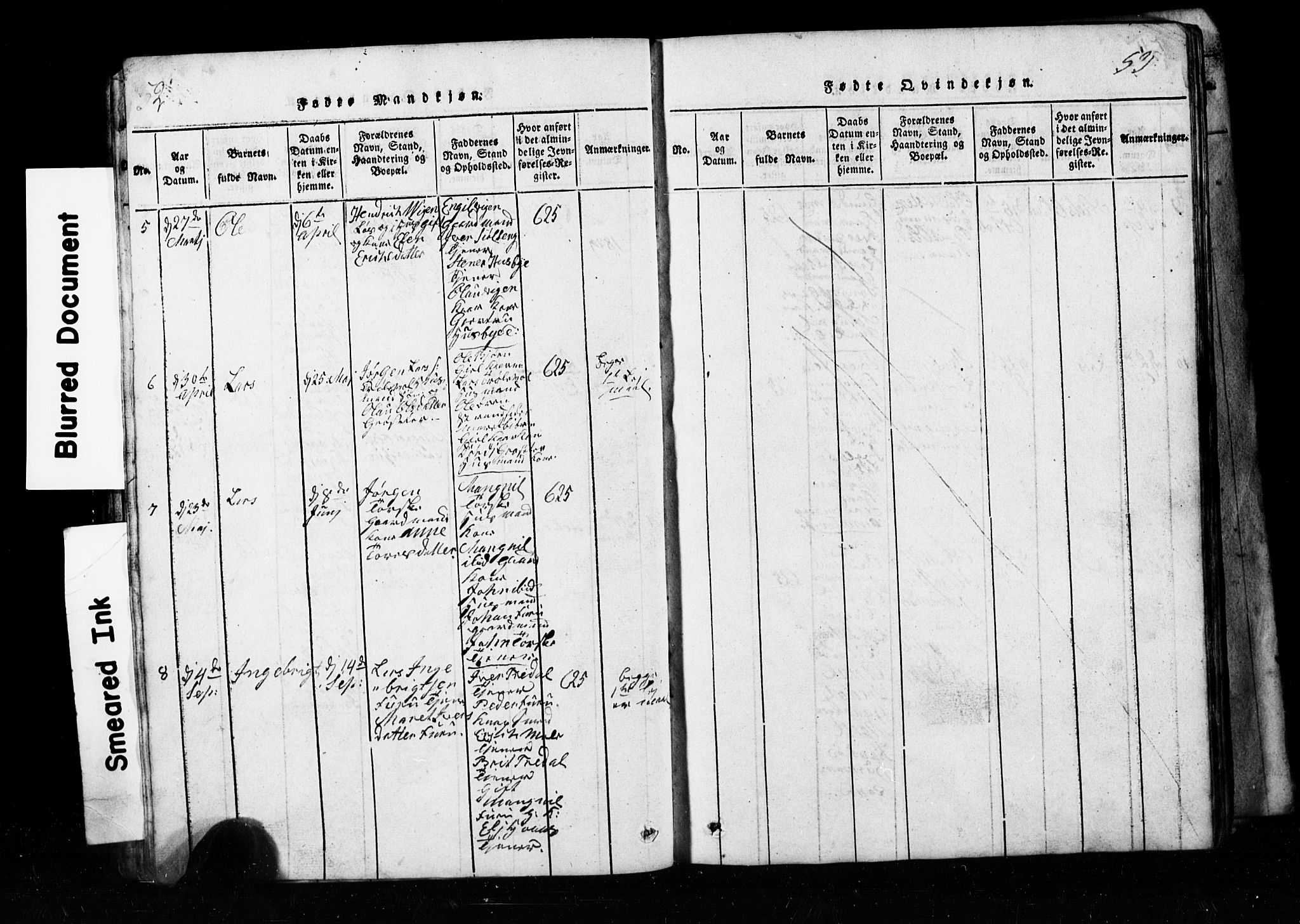 Ministerialprotokoller, klokkerbøker og fødselsregistre - Møre og Romsdal, AV/SAT-A-1454/590/L1016: Parish register (copy) no. 590C01, 1819-1838, p. 52-53