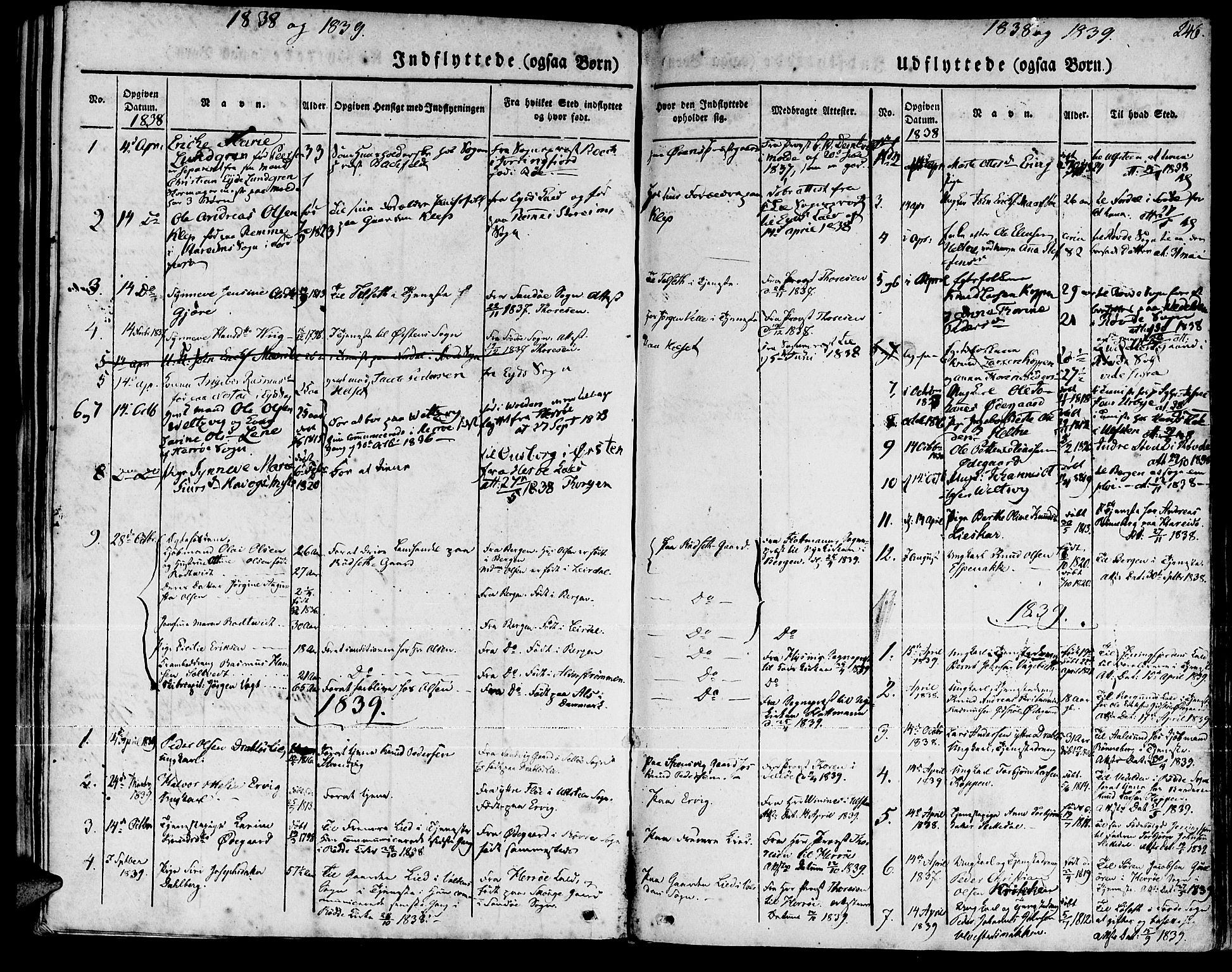 Ministerialprotokoller, klokkerbøker og fødselsregistre - Møre og Romsdal, AV/SAT-A-1454/511/L0139: Parish register (official) no. 511A06, 1831-1850, p. 246