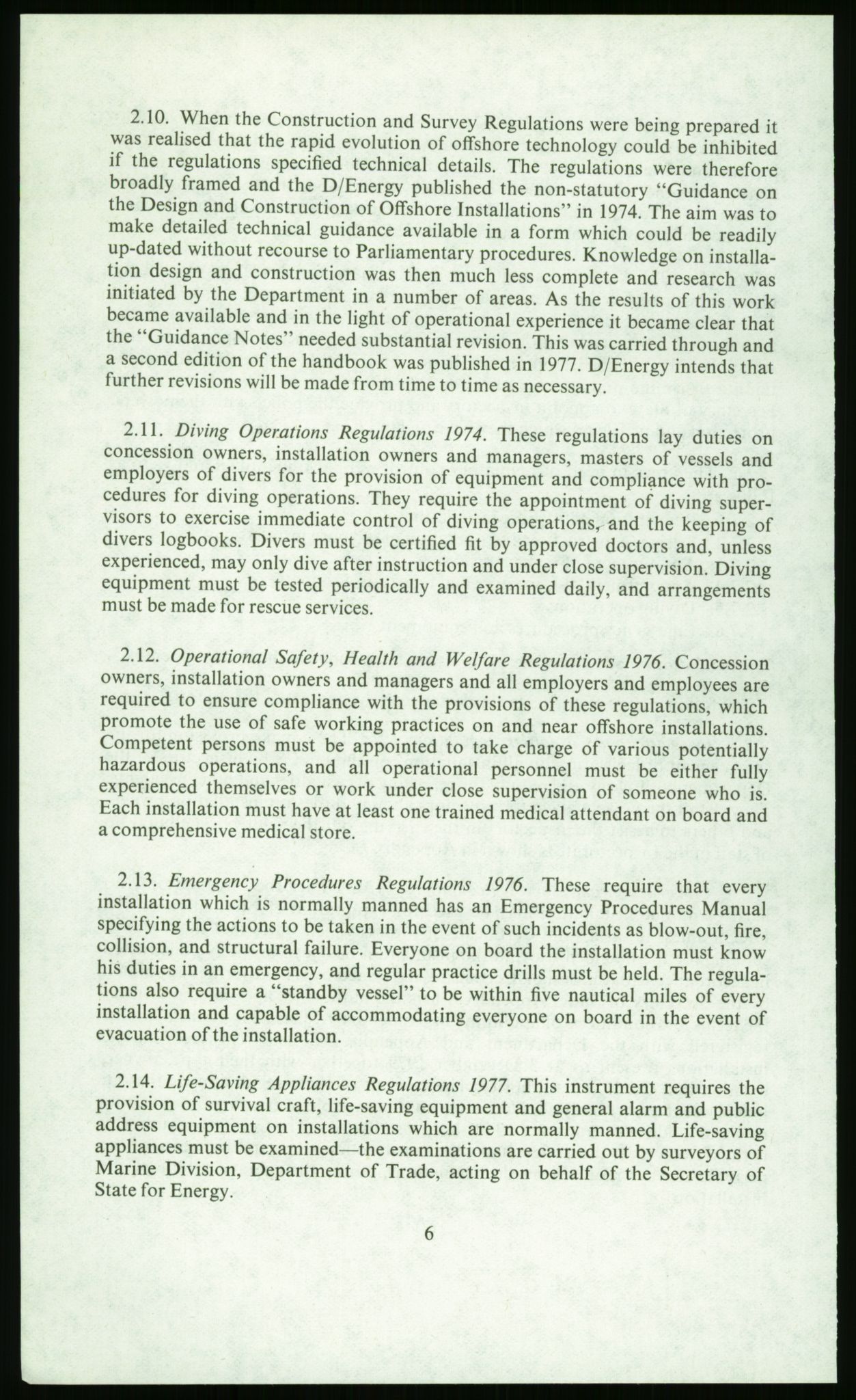 Justisdepartementet, Granskningskommisjonen ved Alexander Kielland-ulykken 27.3.1980, AV/RA-S-1165/D/L0014: J Department of Energy (Doku.liste + J1-J10 av 11)/K Department of Trade (Doku.liste + K1-K4 av 4), 1980-1981, p. 16