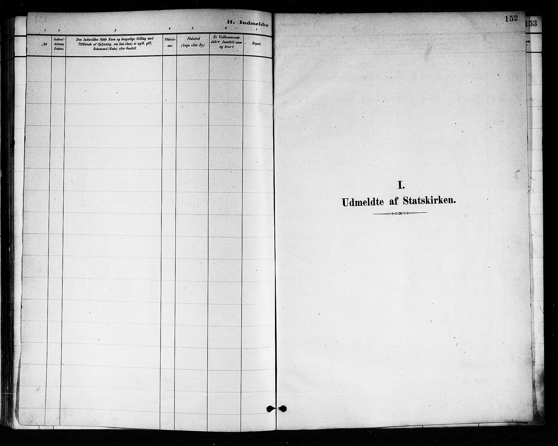 Uranienborg prestekontor Kirkebøker, SAO/A-10877/F/Fa/L0004: Parish register (official) no. 4, 1880-1901, p. 152