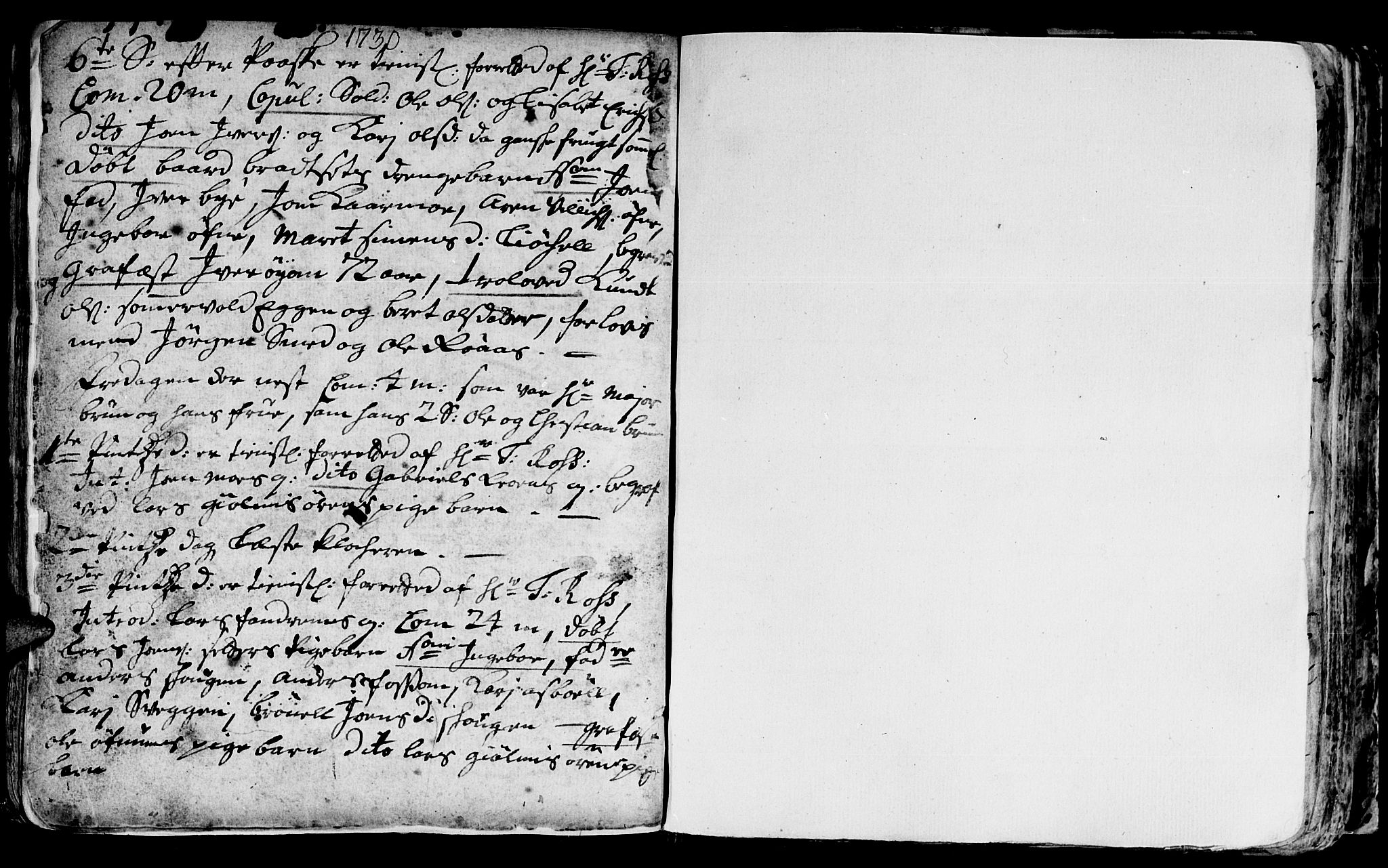 Ministerialprotokoller, klokkerbøker og fødselsregistre - Sør-Trøndelag, AV/SAT-A-1456/668/L0812: Parish register (copy) no. 668C01, 1715-1742