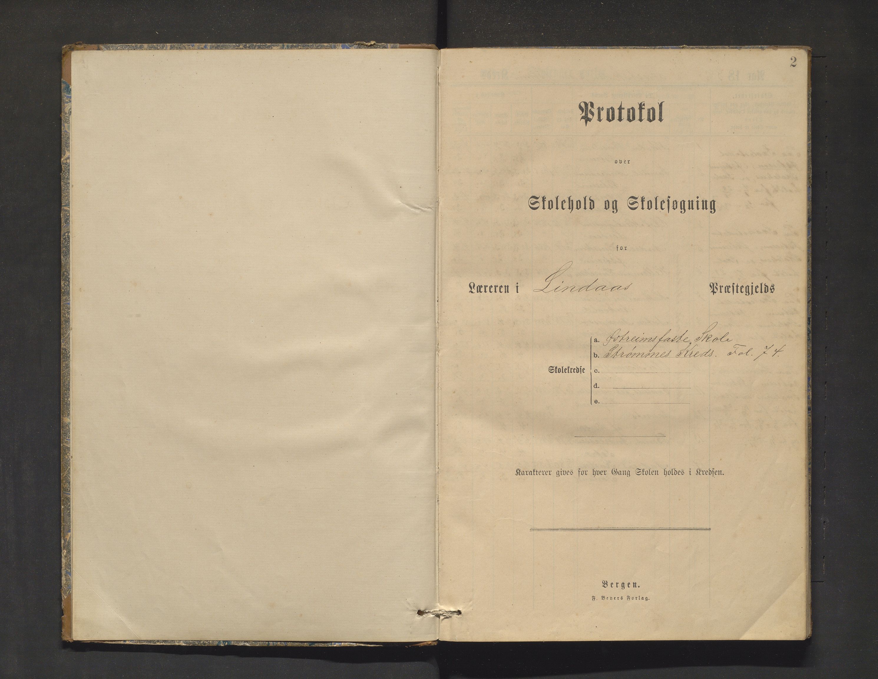 Austrheim kommune. Barneskulane, IKAH/1264-231/F/Fa/L0004: Skuleprotokoll for Austrheim og Straume, 1888-1899