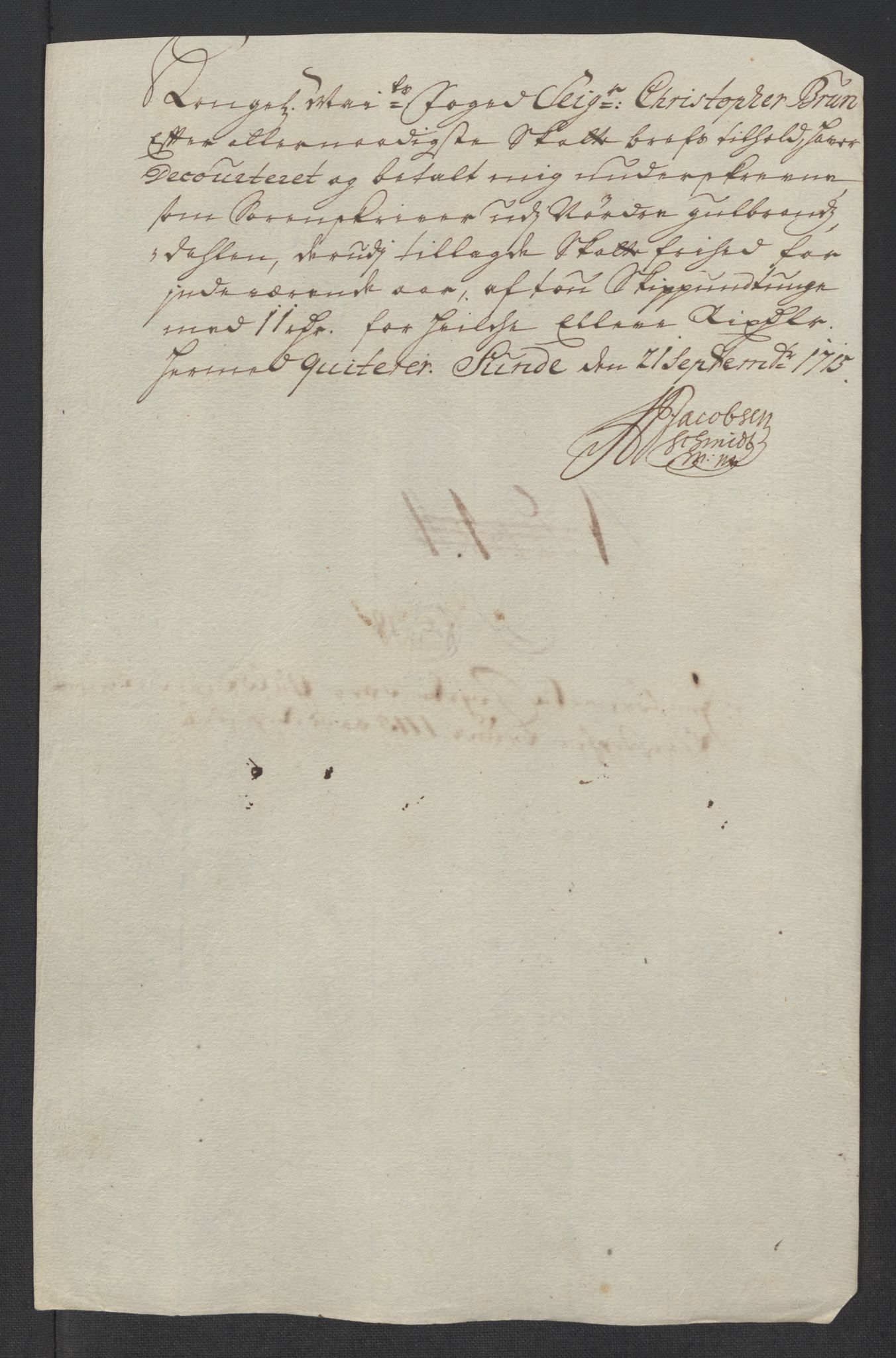 Rentekammeret inntil 1814, Reviderte regnskaper, Fogderegnskap, RA/EA-4092/R17/L1184: Fogderegnskap Gudbrandsdal, 1715, p. 191