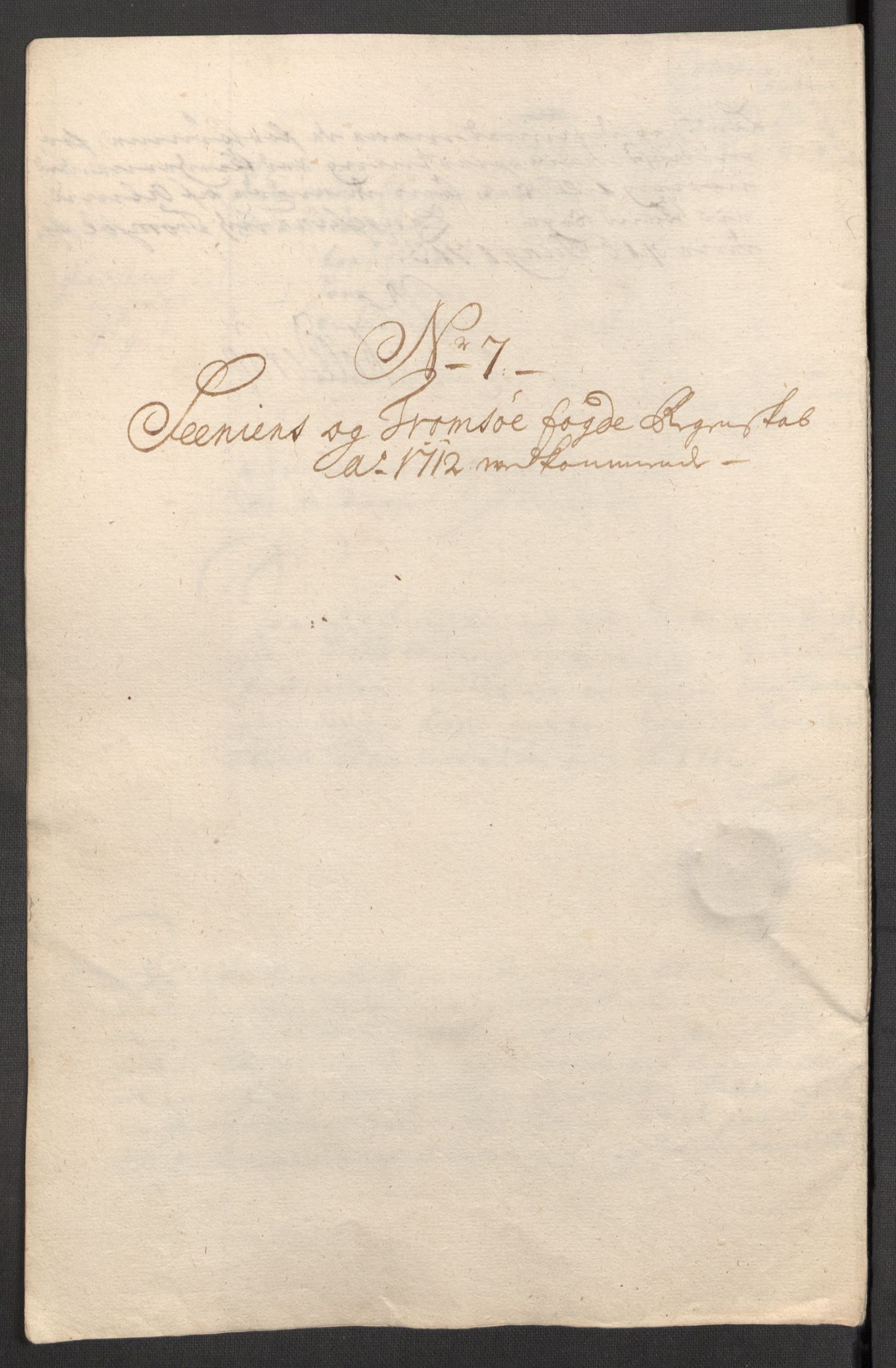 Rentekammeret inntil 1814, Reviderte regnskaper, Fogderegnskap, RA/EA-4092/R68/L4758: Fogderegnskap Senja og Troms, 1711-1712, p. 344