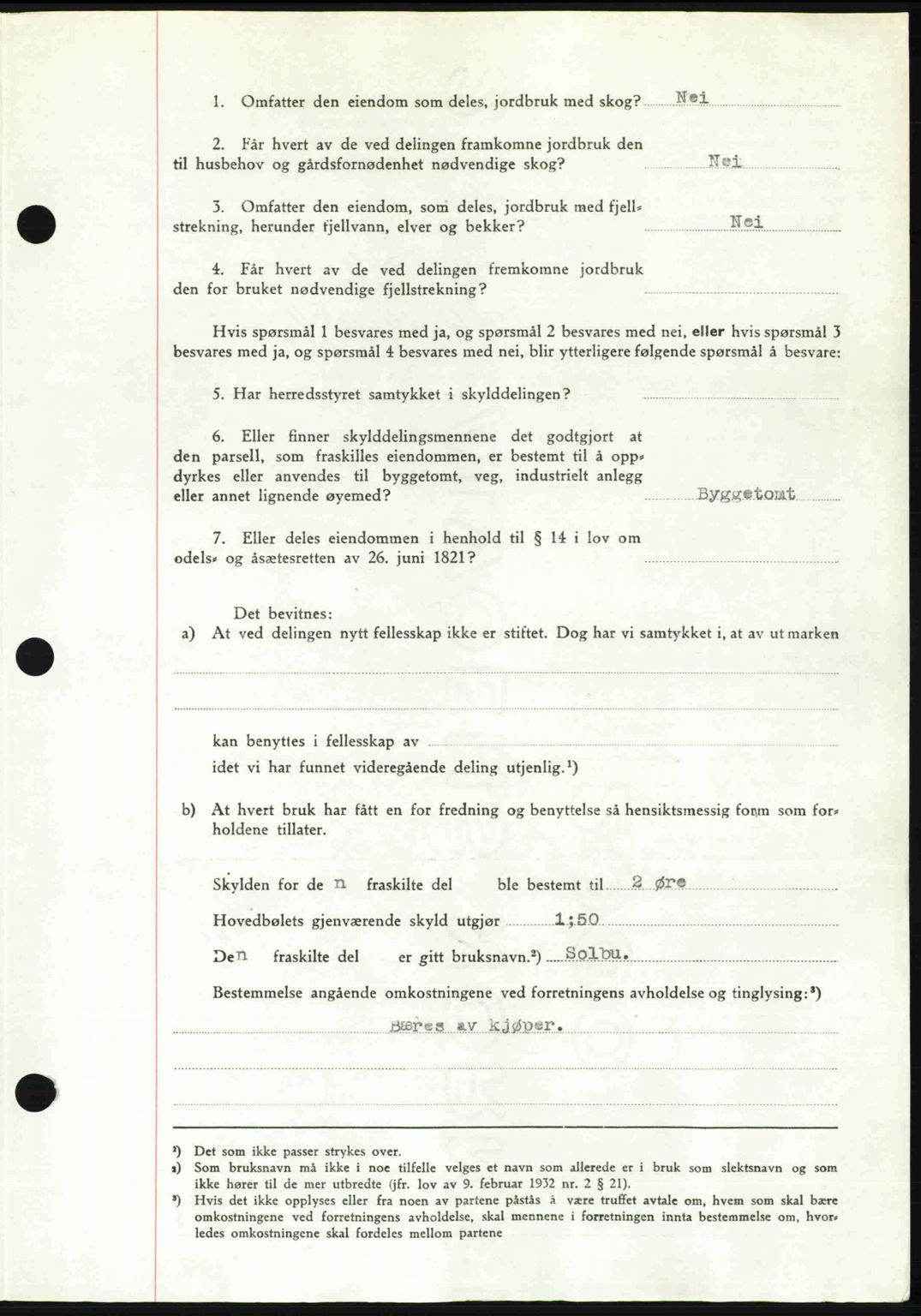 Romsdal sorenskriveri, AV/SAT-A-4149/1/2/2C: Mortgage book no. A27, 1948-1948, Diary no: : 2489/1948