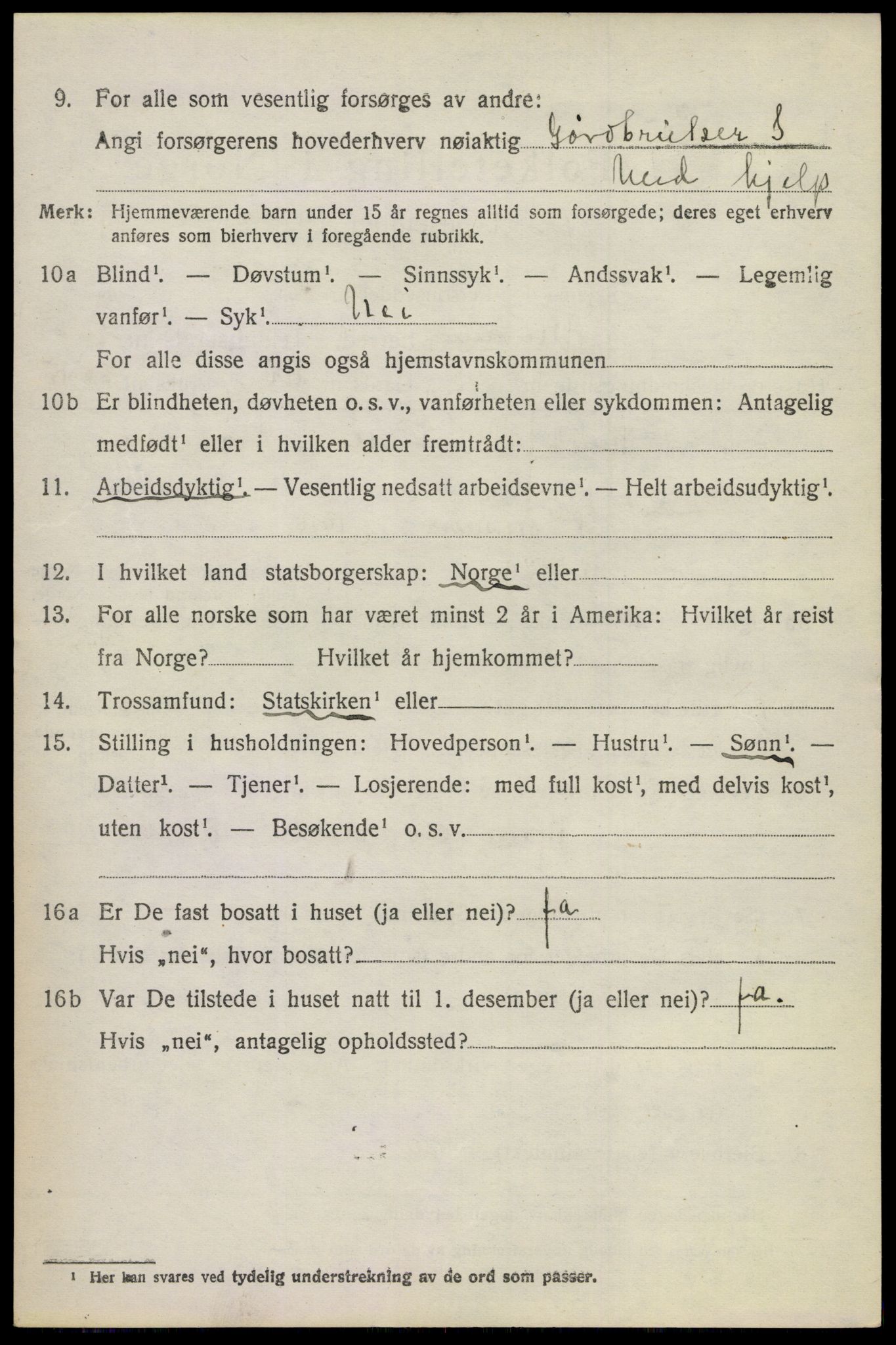 SAKO, 1920 census for Modum, 1920, p. 25268