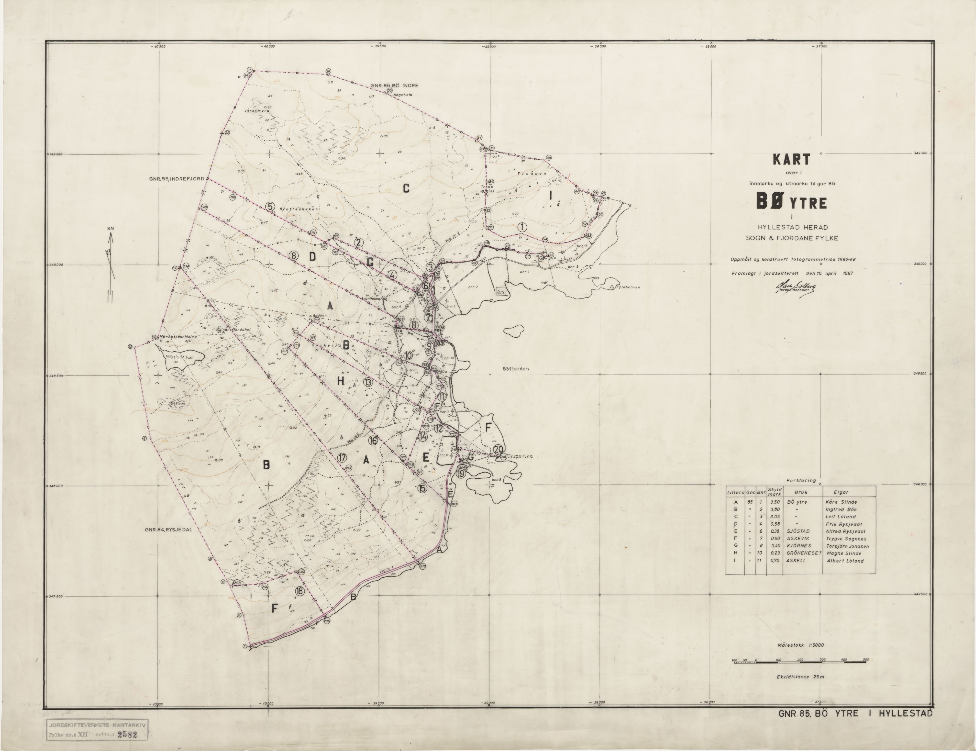 Jordskifteverkets kartarkiv, AV/RA-S-3929/T, 1859-1988, p. 3178