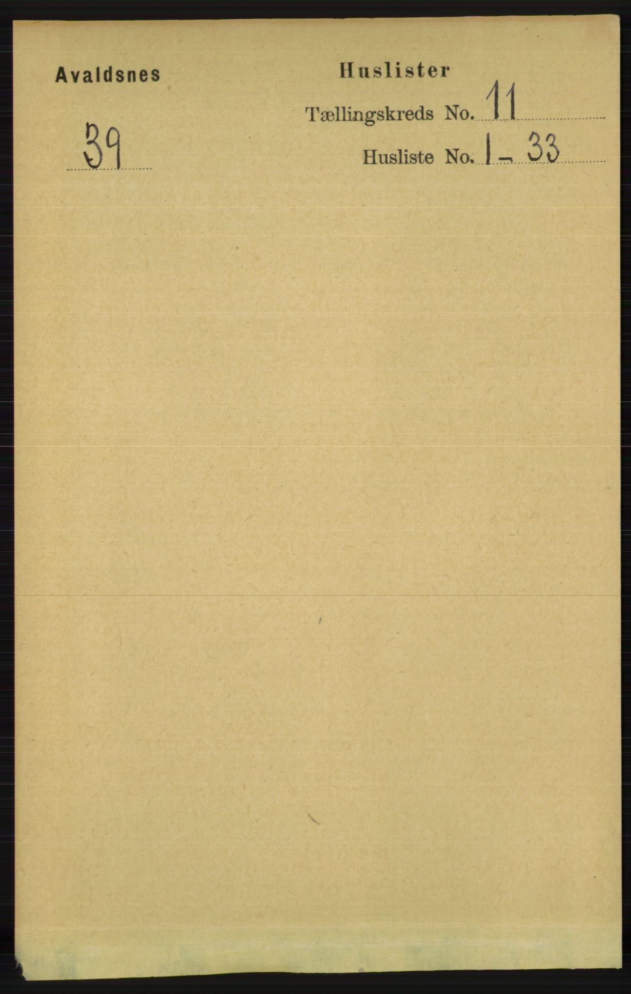 RA, 1891 census for 1147 Avaldsnes, 1891, p. 6166