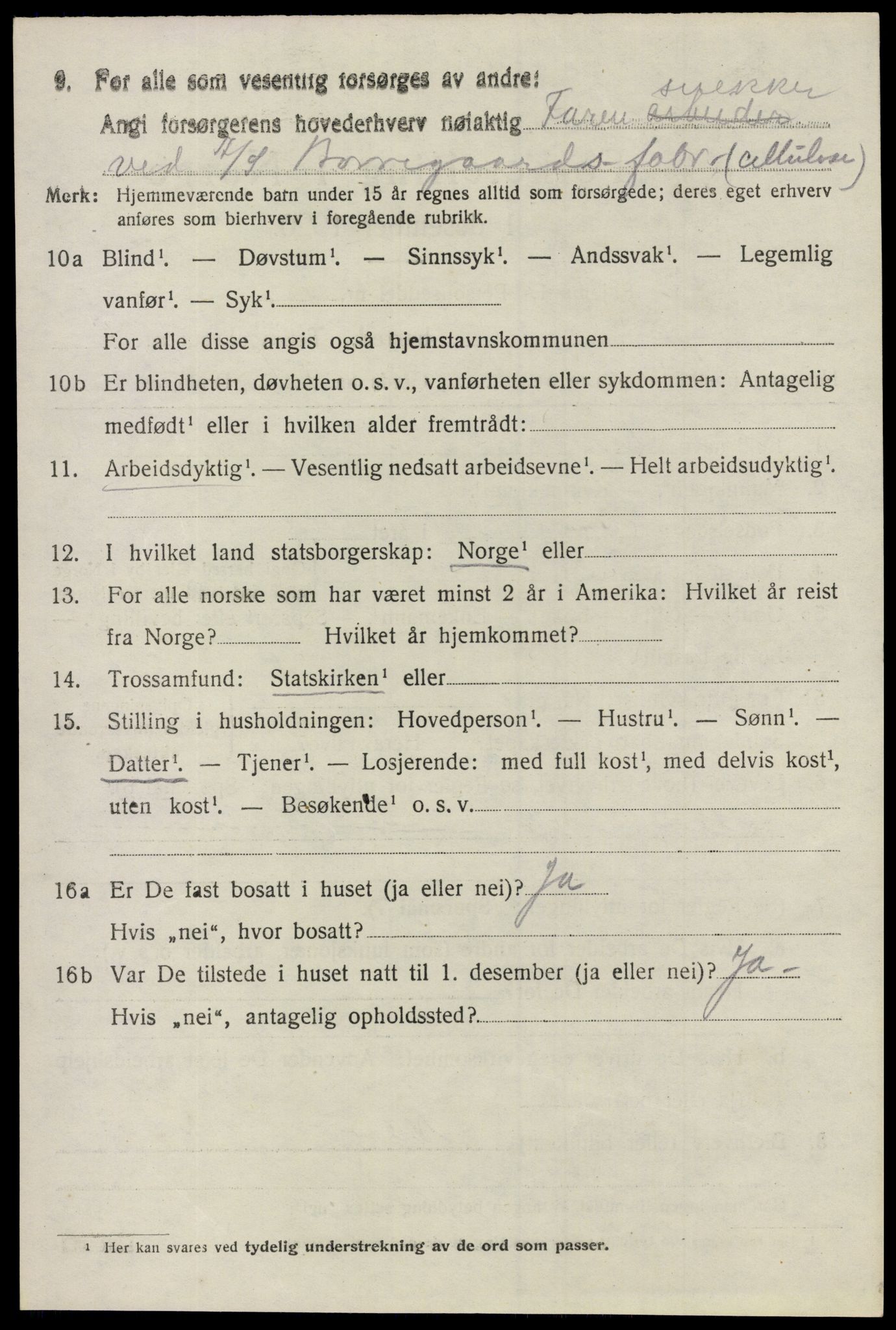 SAO, 1920 census for Tune, 1920, p. 14043