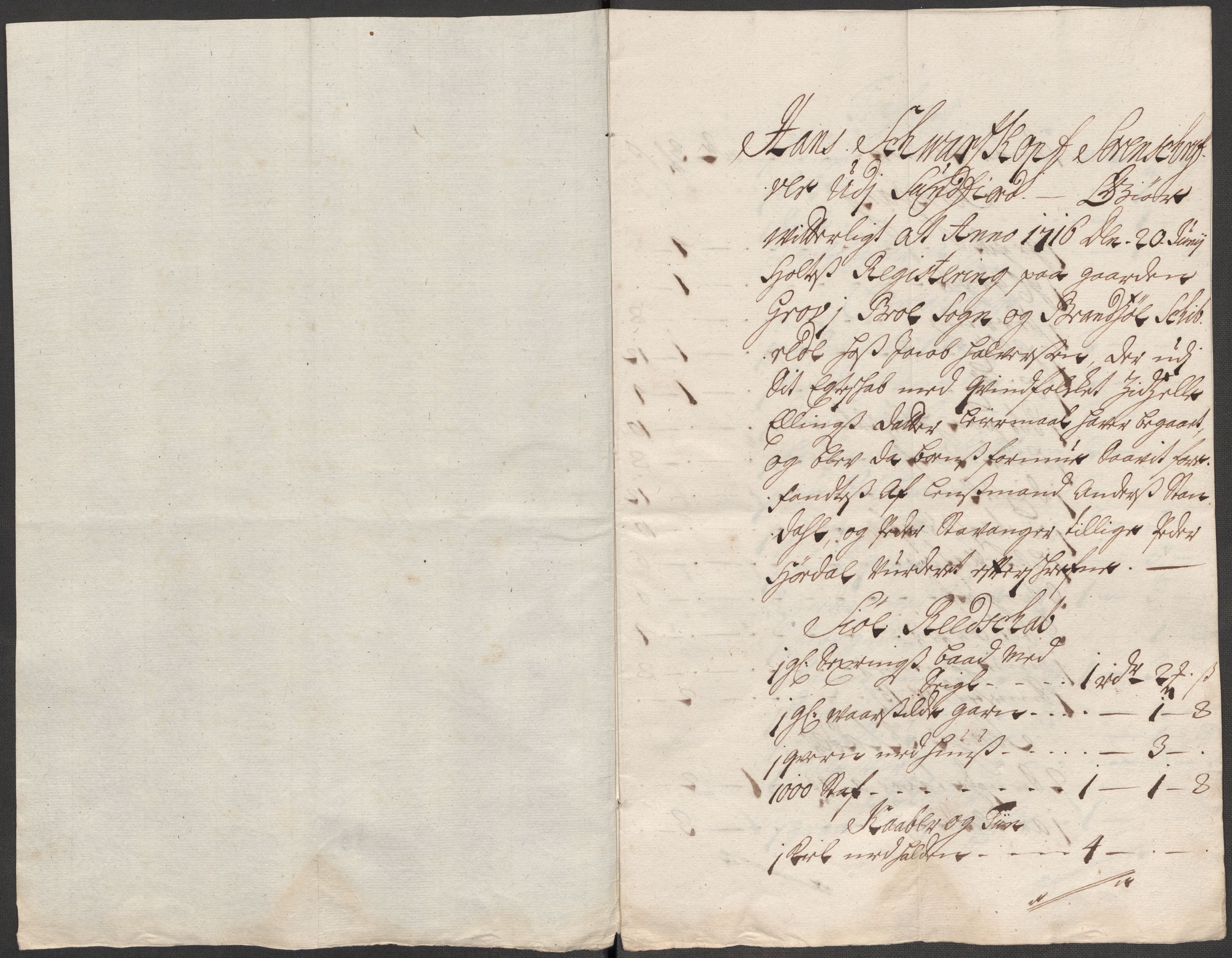 Rentekammeret inntil 1814, Reviderte regnskaper, Fogderegnskap, AV/RA-EA-4092/R53/L3440: Fogderegnskap Sunn- og Nordfjord, 1716, p. 79