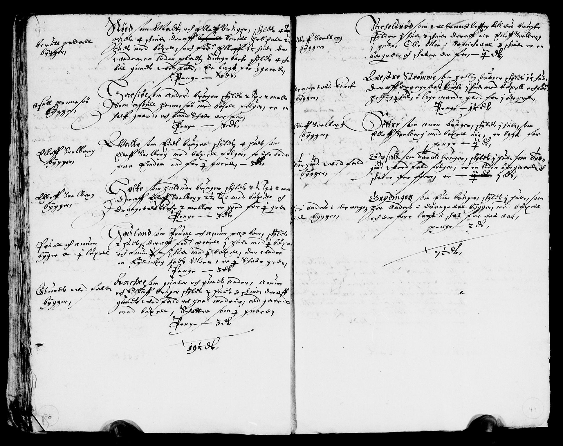 Rentekammeret inntil 1814, Reviderte regnskaper, Lensregnskaper, AV/RA-EA-5023/R/Rb/Rbp/L0034: Bratsberg len, 1647-1649