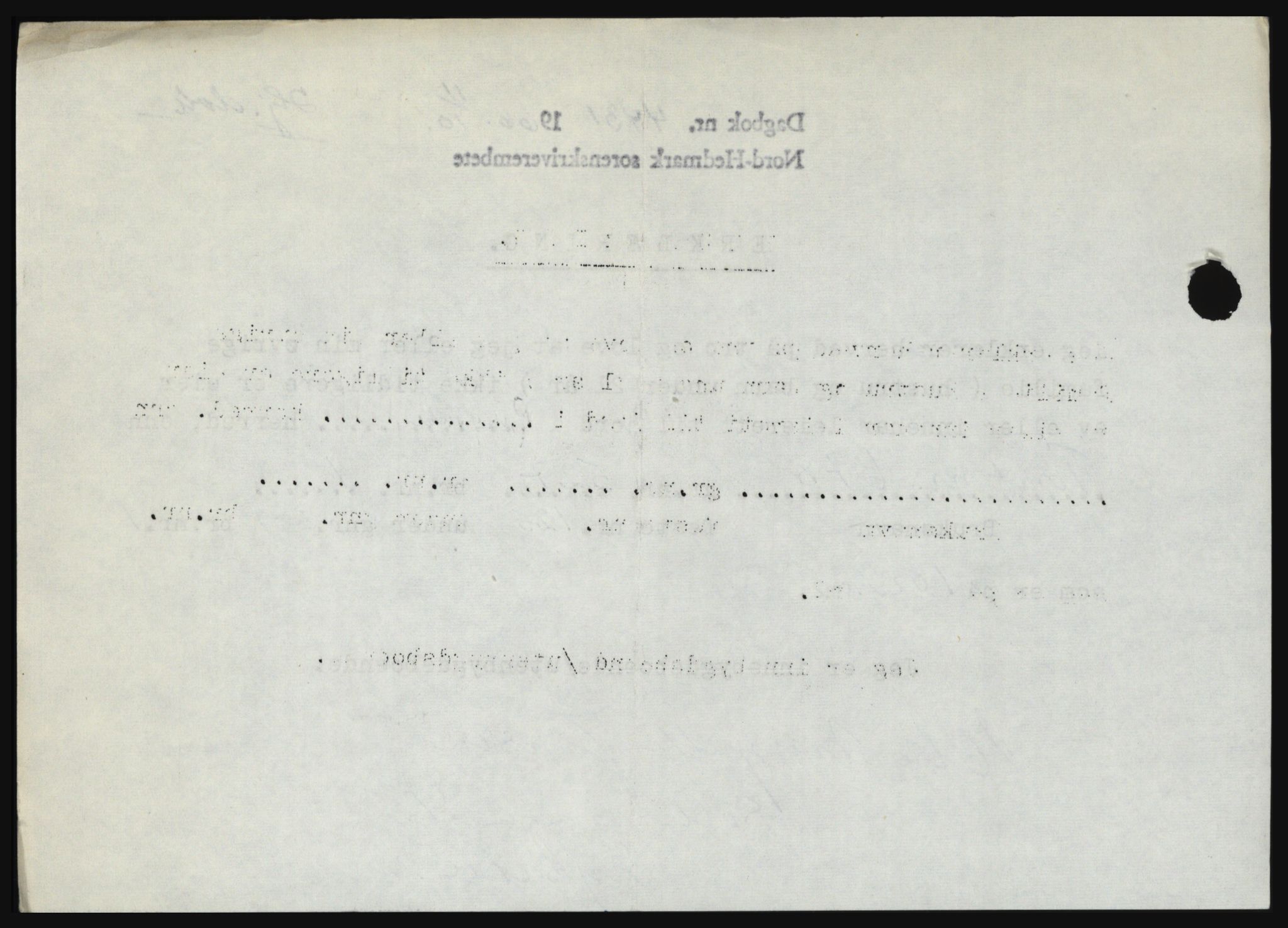 Nord-Hedmark sorenskriveri, SAH/TING-012/H/Hc/L0024: Mortgage book no. 24, 1966-1966, Diary no: : 4431/1966