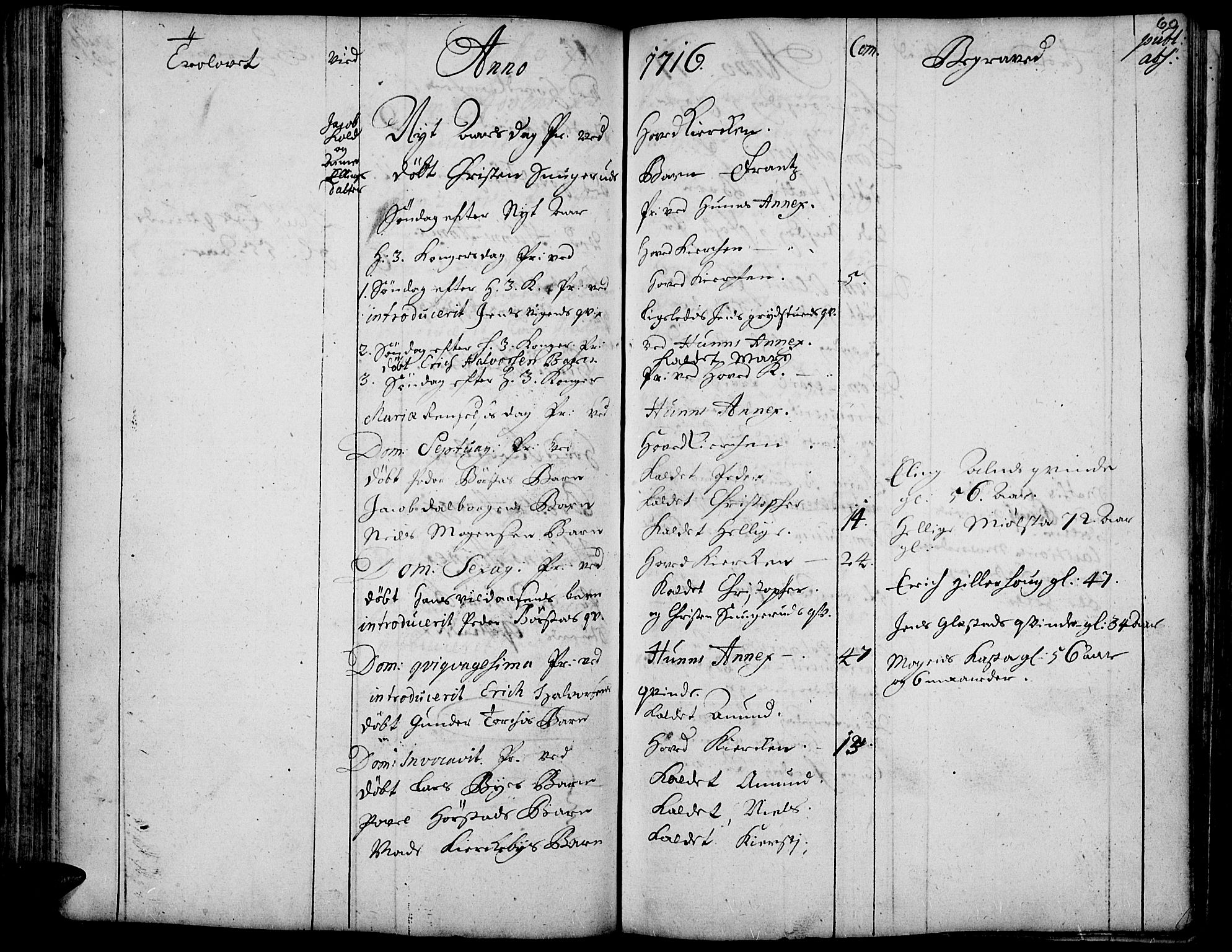 Vardal prestekontor, SAH/PREST-100/H/Ha/Haa/L0001: Parish register (official) no. 1, 1706-1748, p. 60