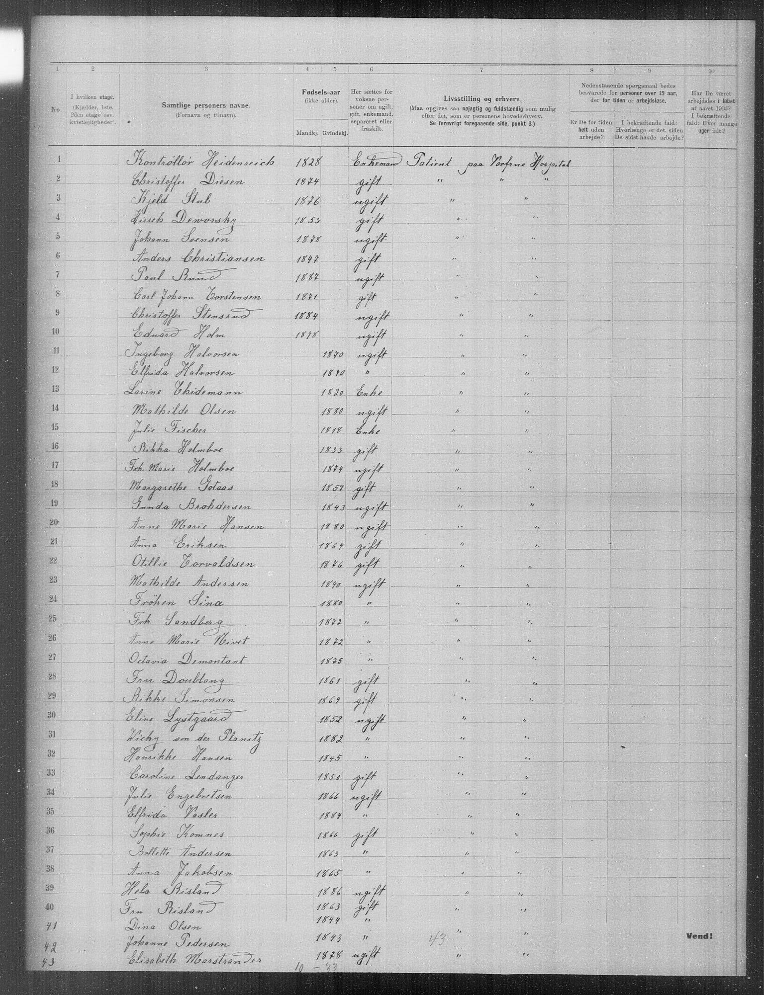 OBA, Municipal Census 1903 for Kristiania, 1903, p. 22891