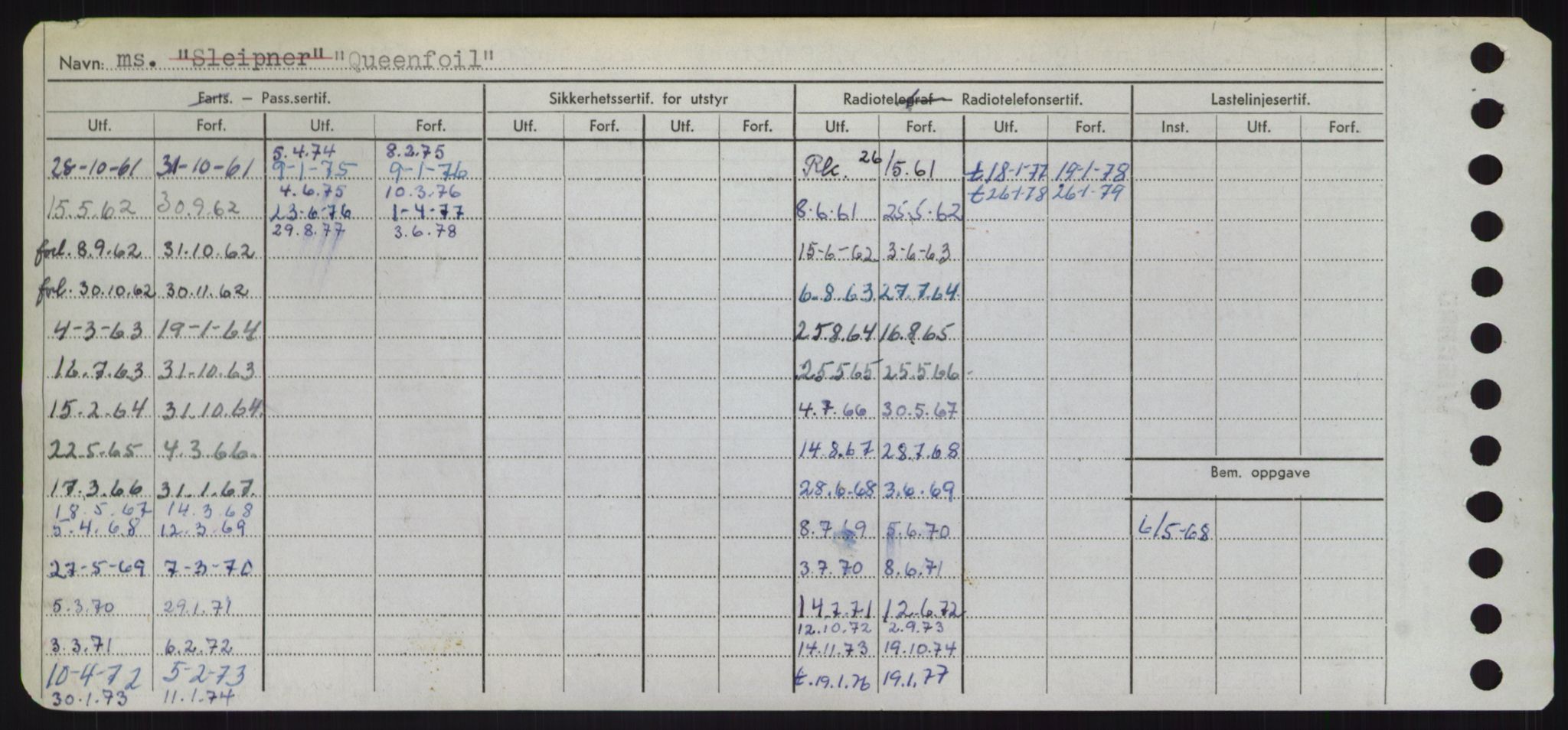 Sjøfartsdirektoratet med forløpere, Skipsmålingen, AV/RA-S-1627/H/Hd/L0030: Fartøy, Q-Riv, p. 10