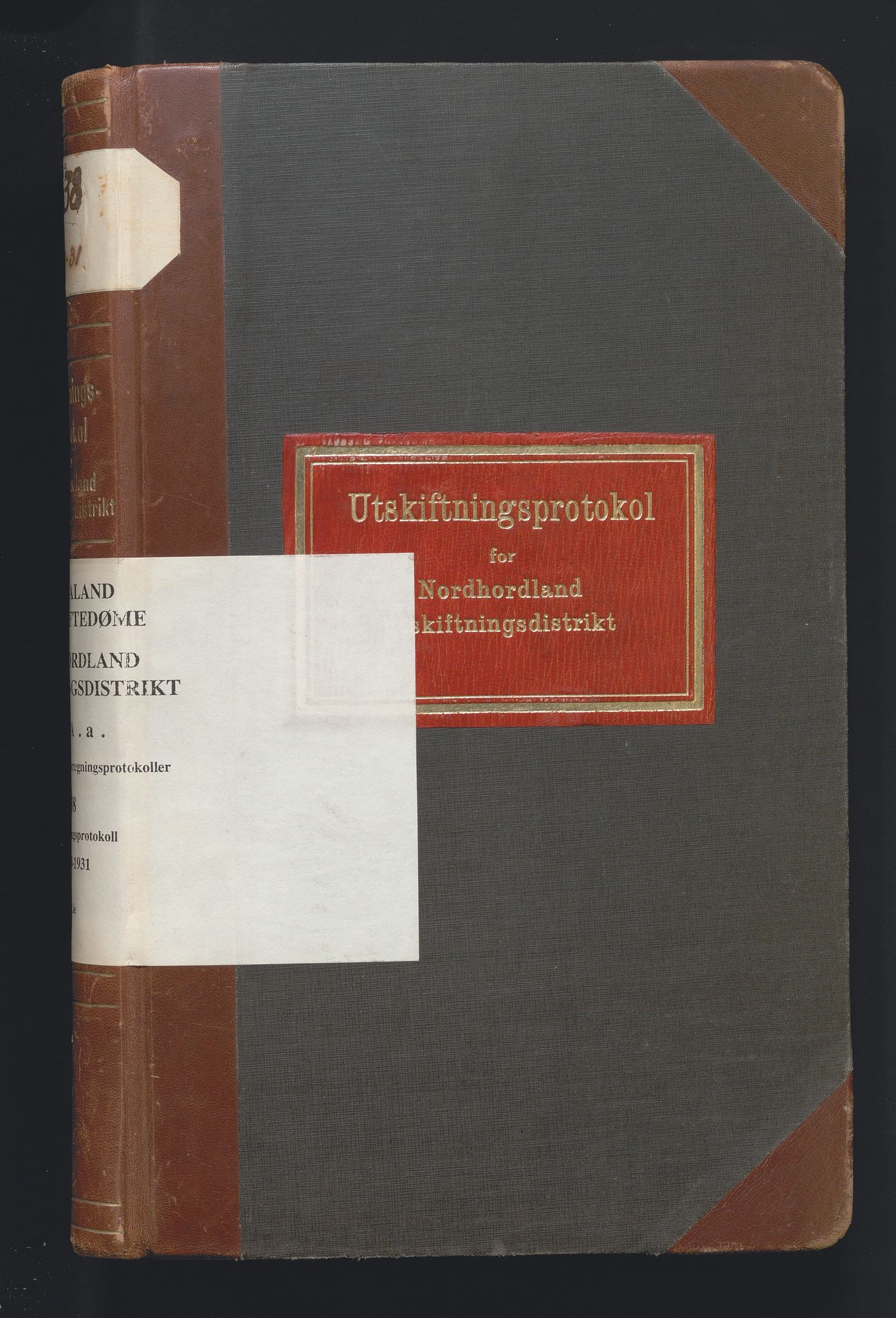 Hordaland jordskiftedøme - I Nordhordland jordskiftedistrikt, SAB/A-6801/A/Aa/L0038: Forhandlingsprotokoll, 1930-1931