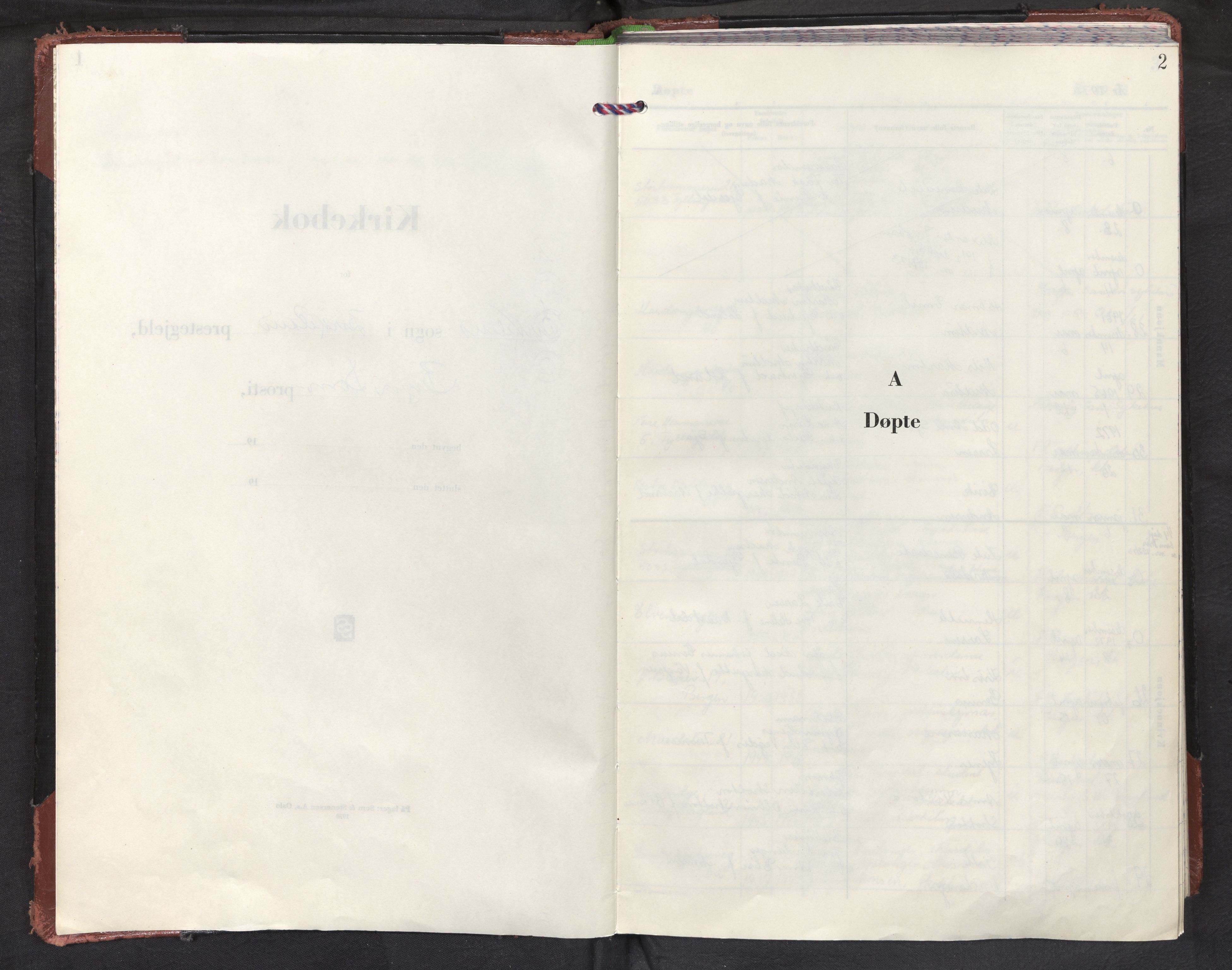 Birkeland Sokneprestembete, AV/SAB-A-74601/H/Haa/Haaa/L0005: Parish register (official) no. A 5, 1973-1984, p. 2