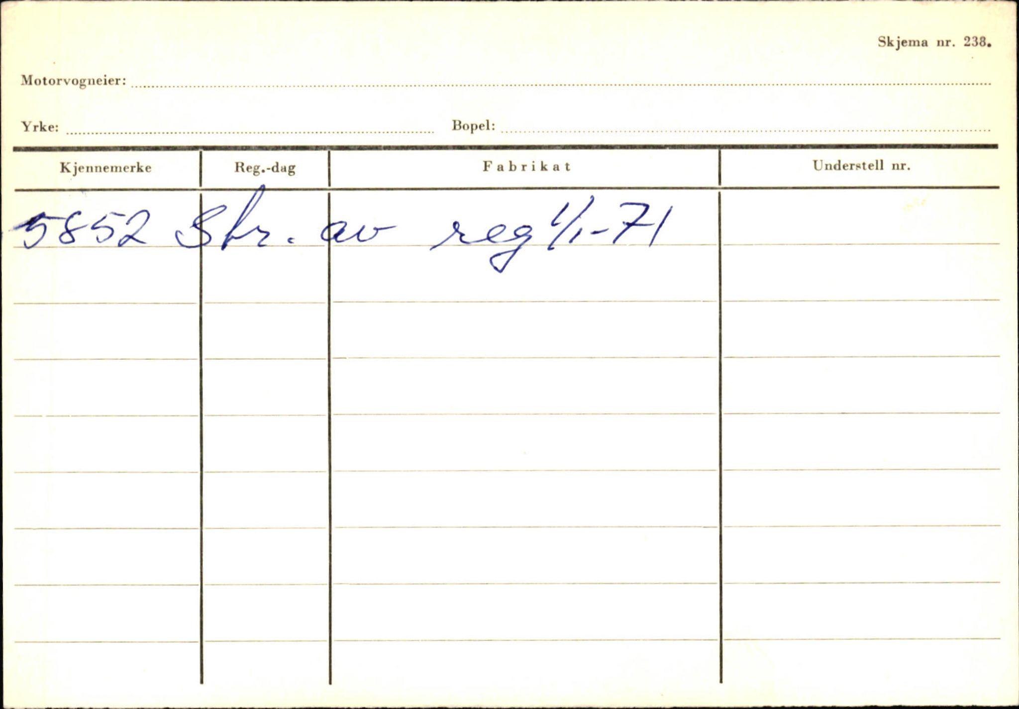 Statens vegvesen, Sogn og Fjordane vegkontor, AV/SAB-A-5301/4/F/L0124: Eigarregister Sogndal A-U, 1945-1975, p. 228