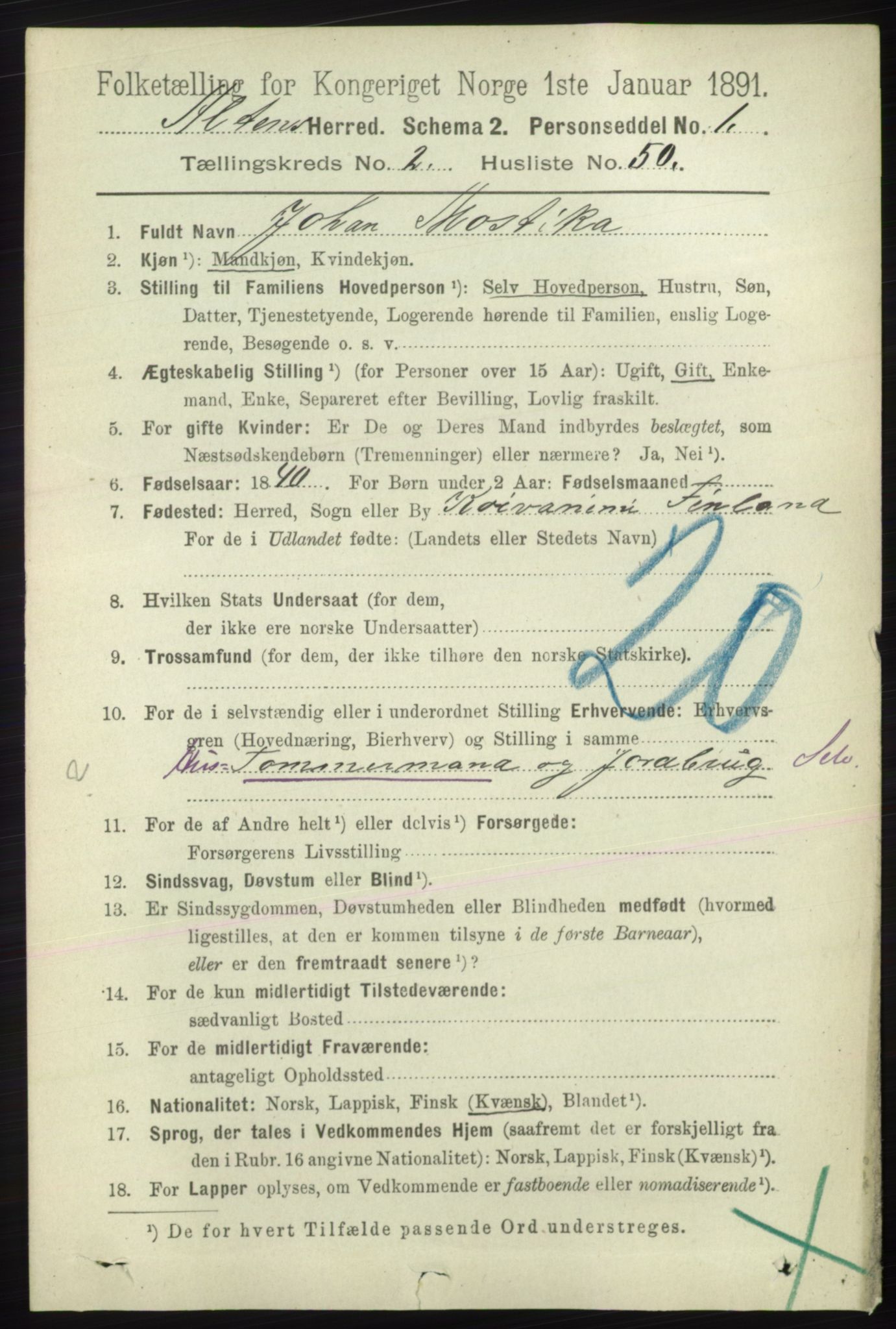 RA, 1891 census for 2012 Alta, 1891, p. 758