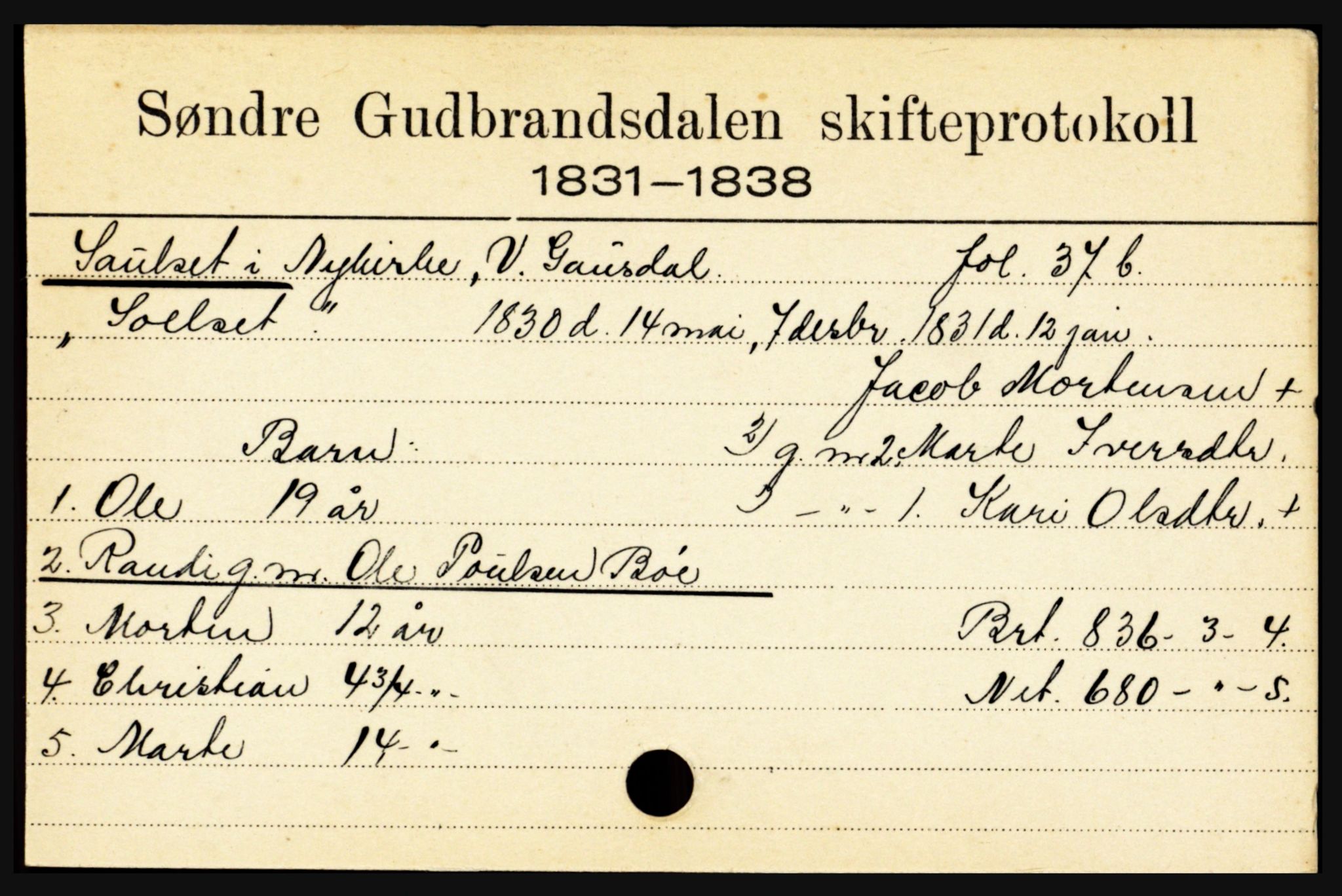 Sør-Gudbrandsdal tingrett, SAH/TING-004/J, 1658-1885, p. 10569