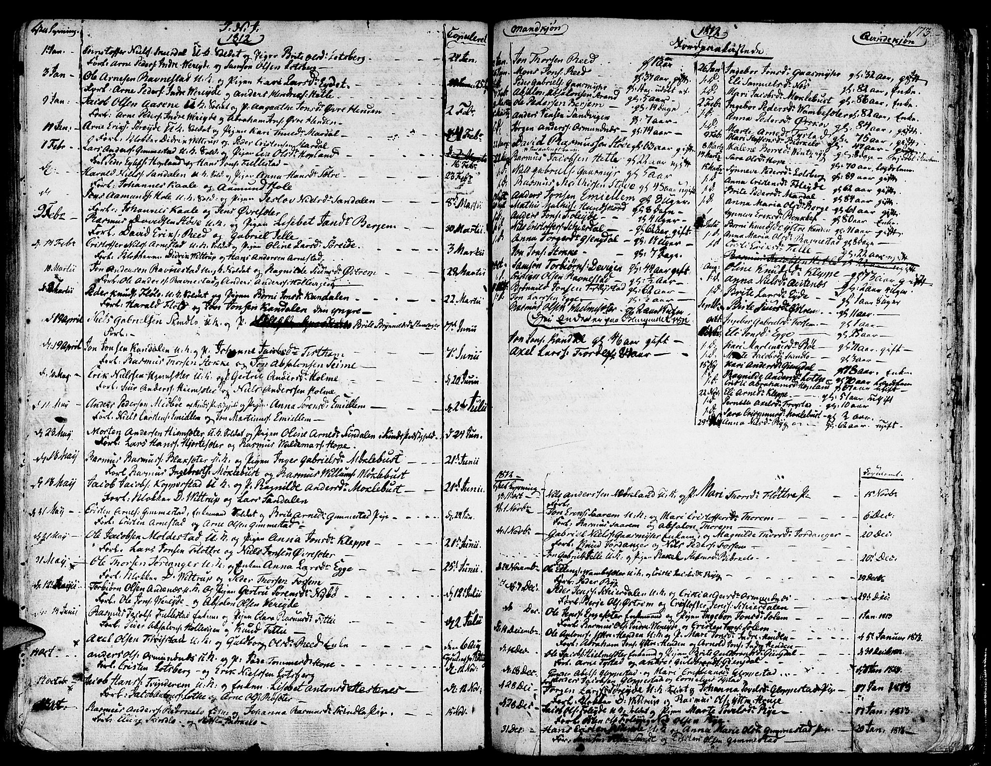 Gloppen sokneprestembete, AV/SAB-A-80101/H/Haa/Haaa/L0005: Parish register (official) no. A 5, 1785-1815, p. 173