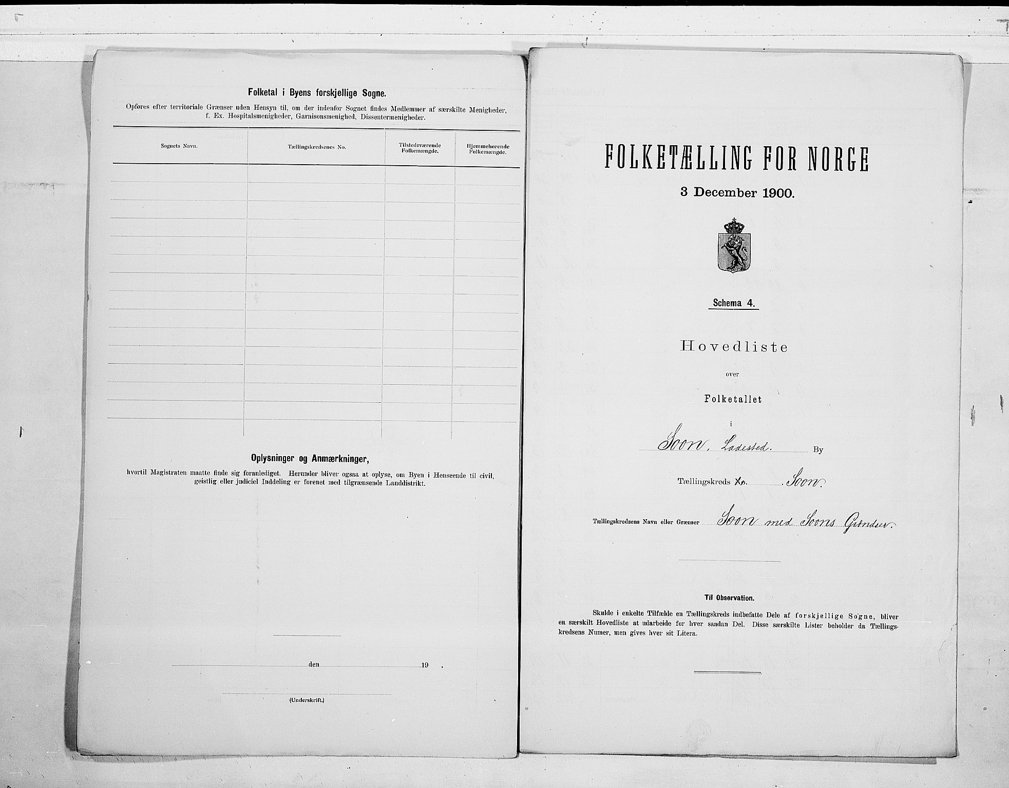 SAO, 1900 census for Son, 1900, p. 4