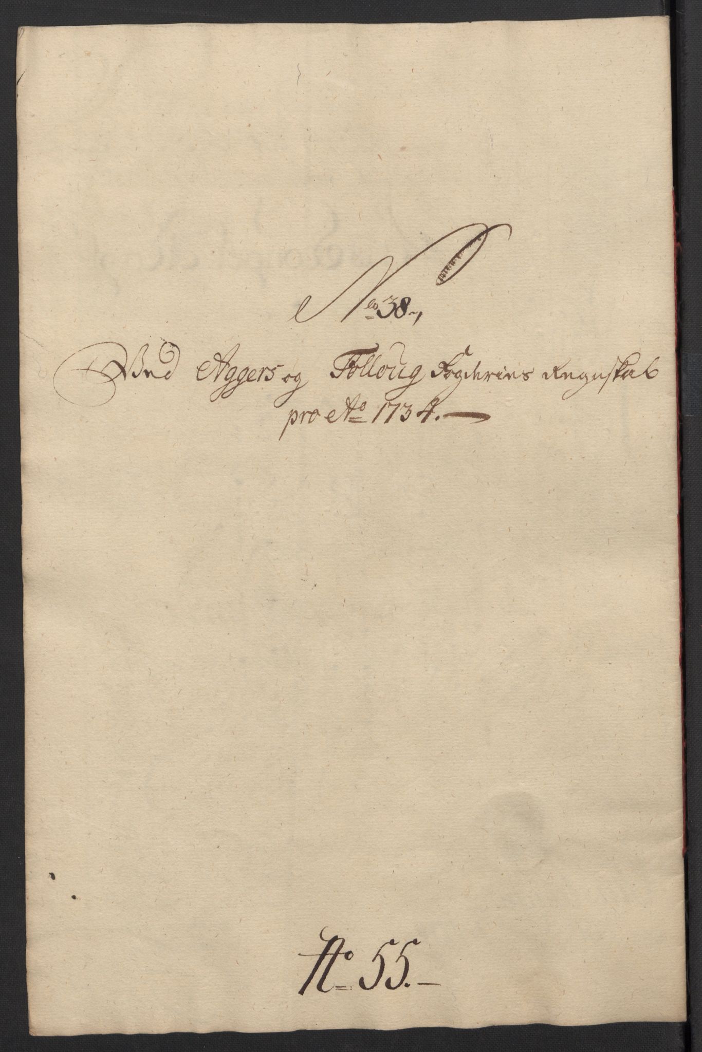 Rentekammeret inntil 1814, Reviderte regnskaper, Fogderegnskap, RA/EA-4092/R10/L0473: Fogderegnskap Aker og Follo, 1734, p. 190