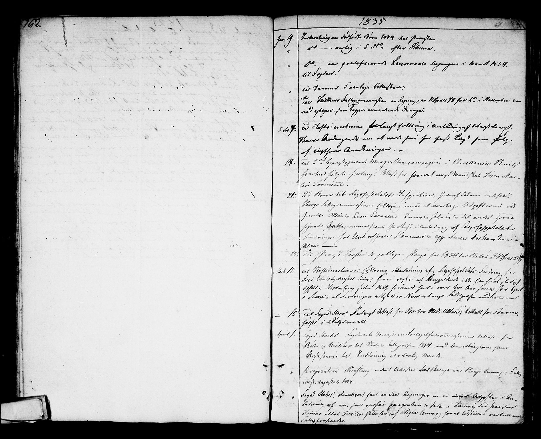 Norderhov kirkebøker, SAKO/A-237/F/Fa/L0007: Parish register (official) no. 7, 1812-1814, p. 162