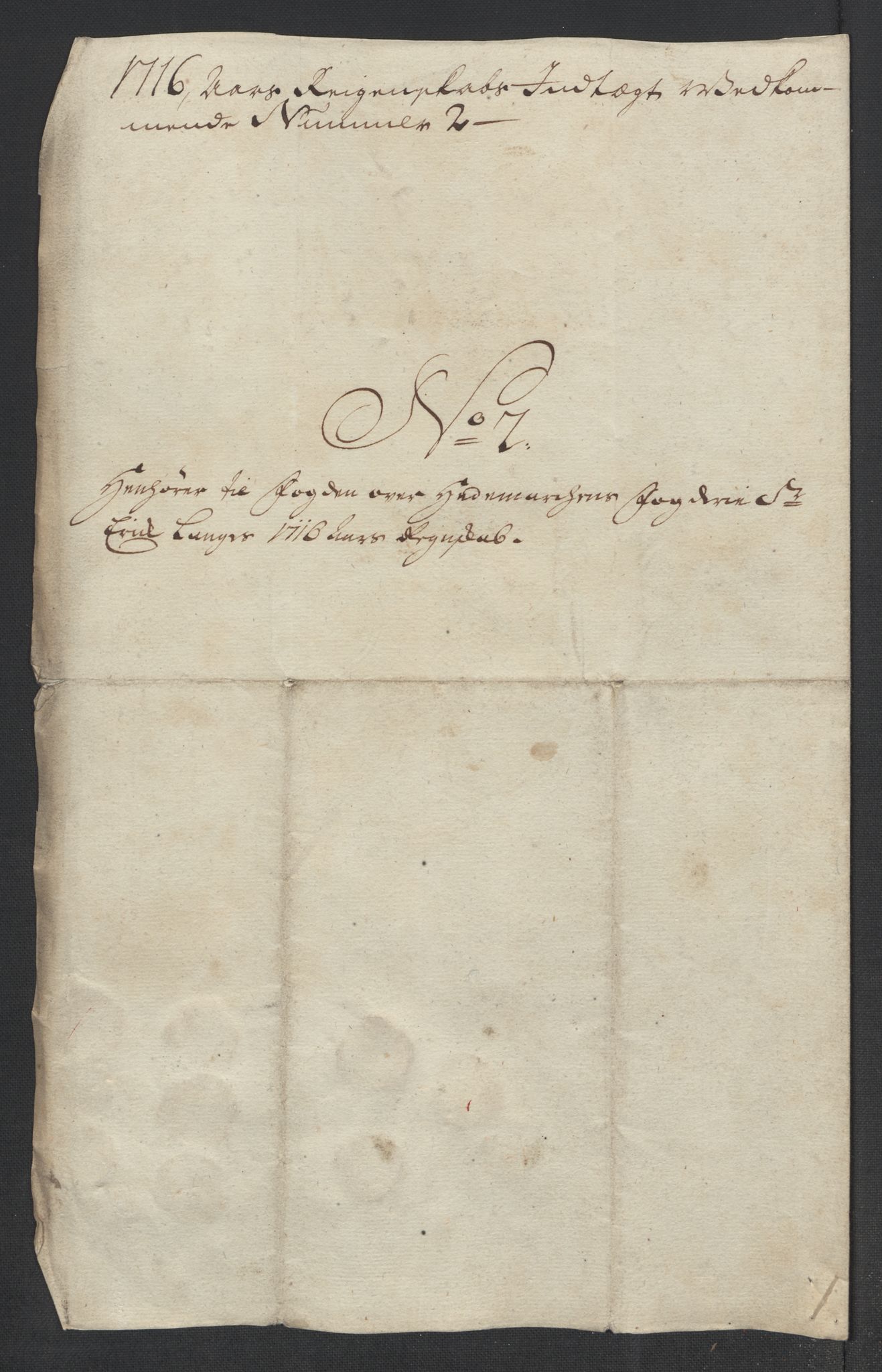 Rentekammeret inntil 1814, Reviderte regnskaper, Fogderegnskap, RA/EA-4092/R16/L1055: Fogderegnskap Hedmark, 1716, p. 160
