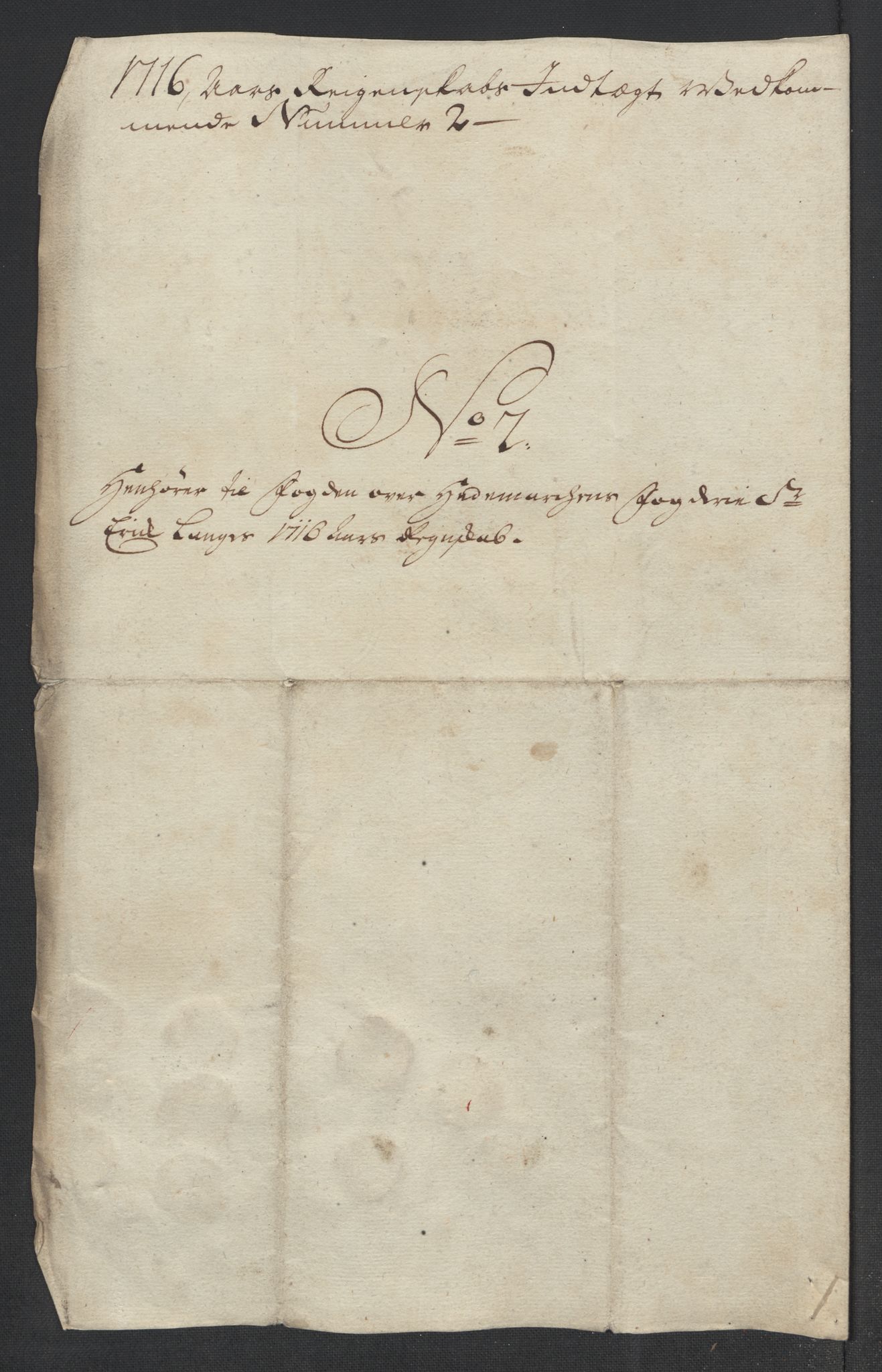 Rentekammeret inntil 1814, Reviderte regnskaper, Fogderegnskap, AV/RA-EA-4092/R16/L1055: Fogderegnskap Hedmark, 1716, p. 160