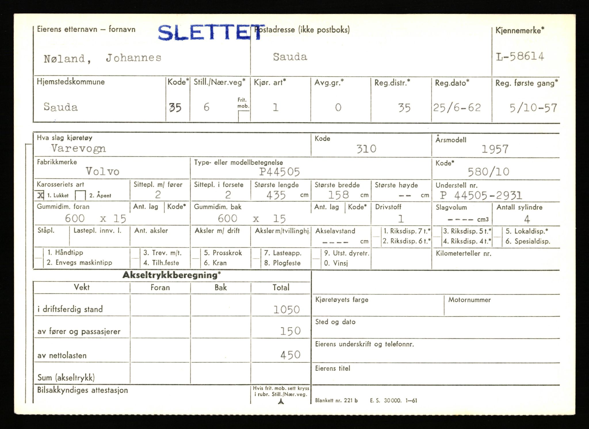 Stavanger trafikkstasjon, AV/SAST-A-101942/0/F/L0058: L-58000 - L-59999, 1930-1971, p. 555