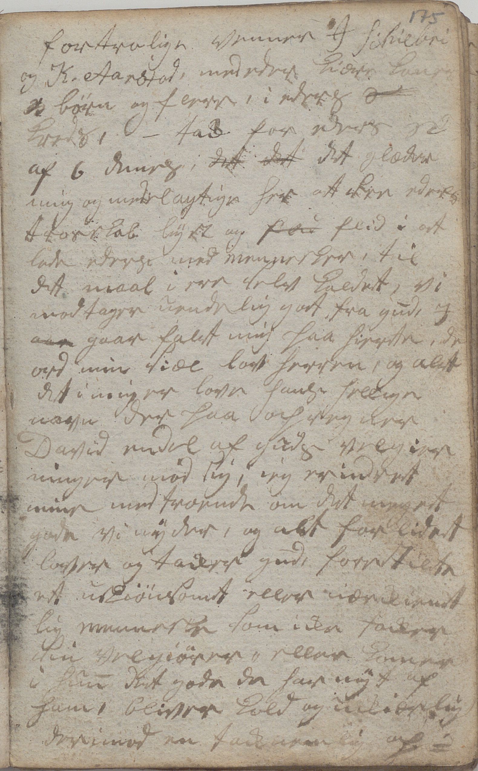 Heggtveitsamlingen, TMF/A-1007/H/L0048/0004: Brev, kopibøker. / "Schelbred I", 1787-1824, p. 175