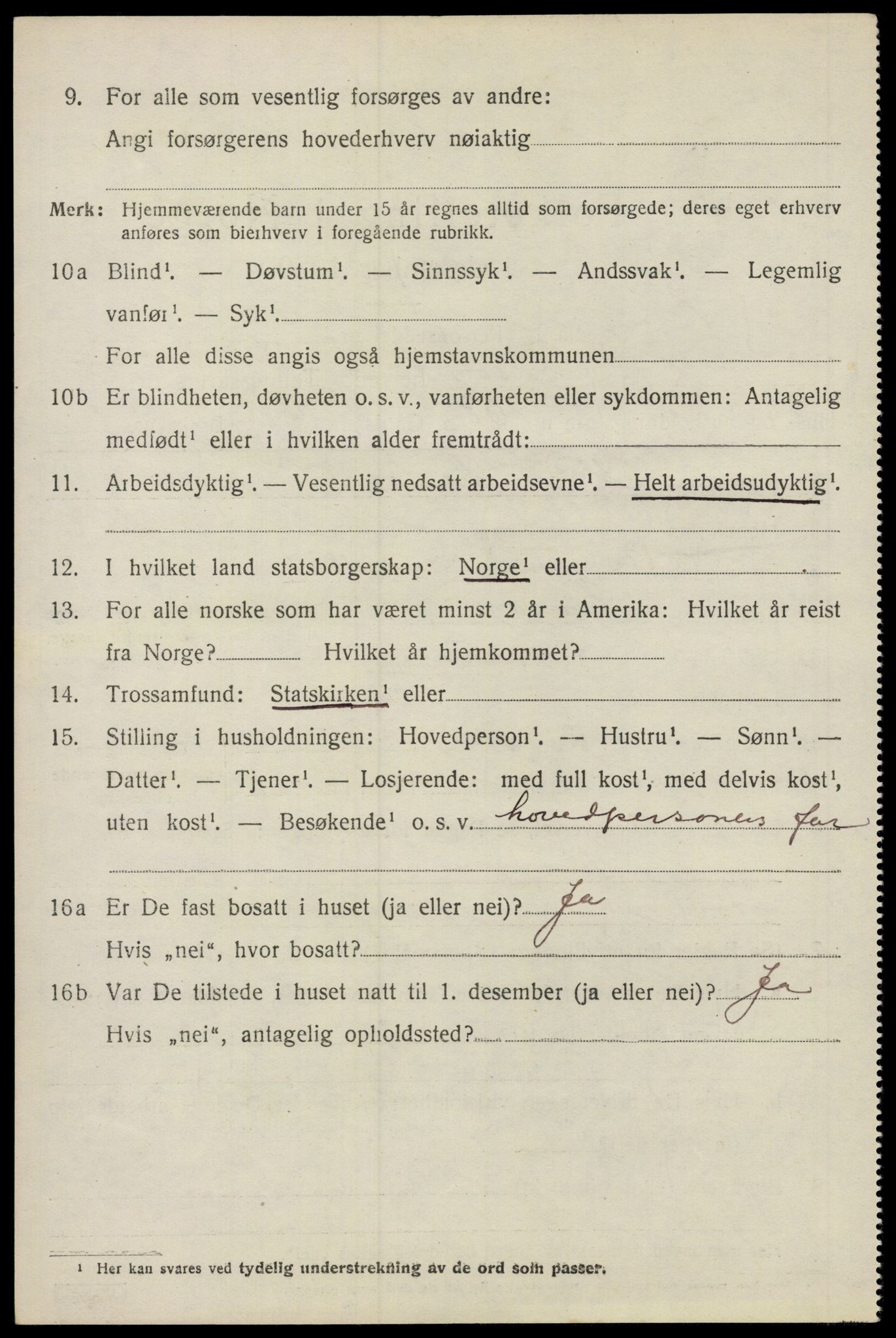 SAO, 1920 census for Onsøy, 1920, p. 7401