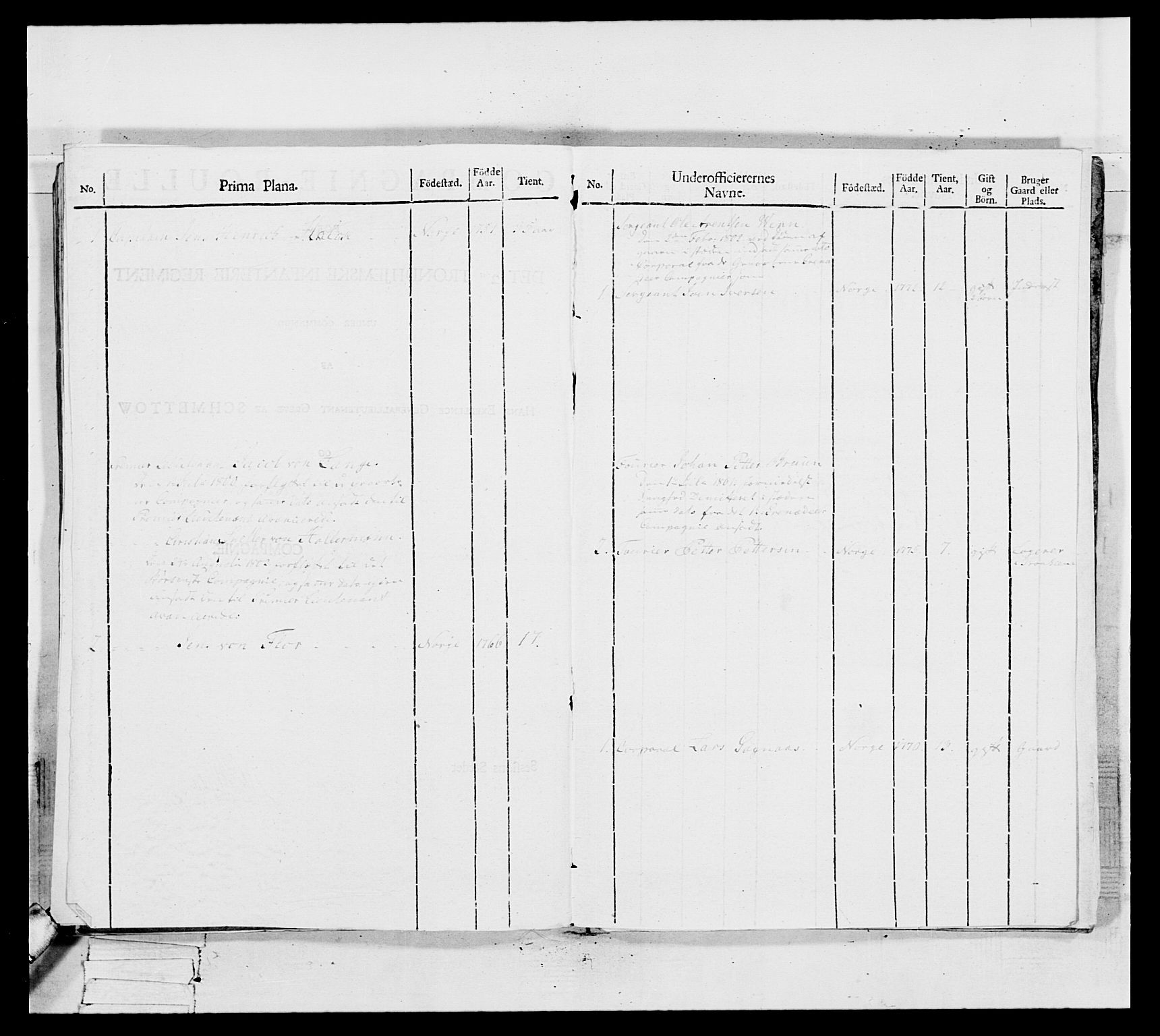 Generalitets- og kommissariatskollegiet, Det kongelige norske kommissariatskollegium, RA/EA-5420/E/Eh/L0082: 2. Trondheimske nasjonale infanteriregiment, 1804, p. 430