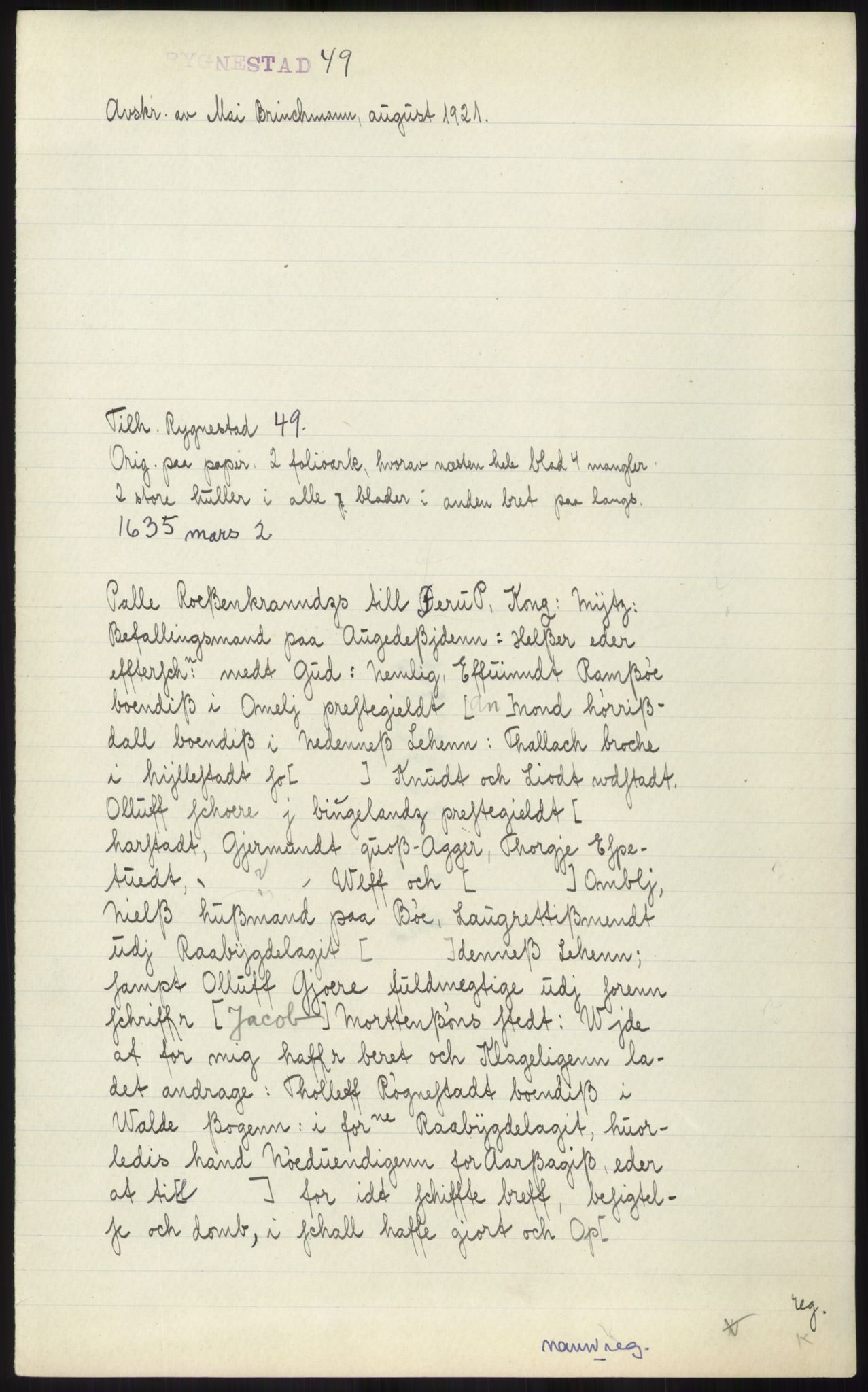 Samlinger til kildeutgivelse, Diplomavskriftsamlingen, AV/RA-EA-4053/H/Ha, p. 1391