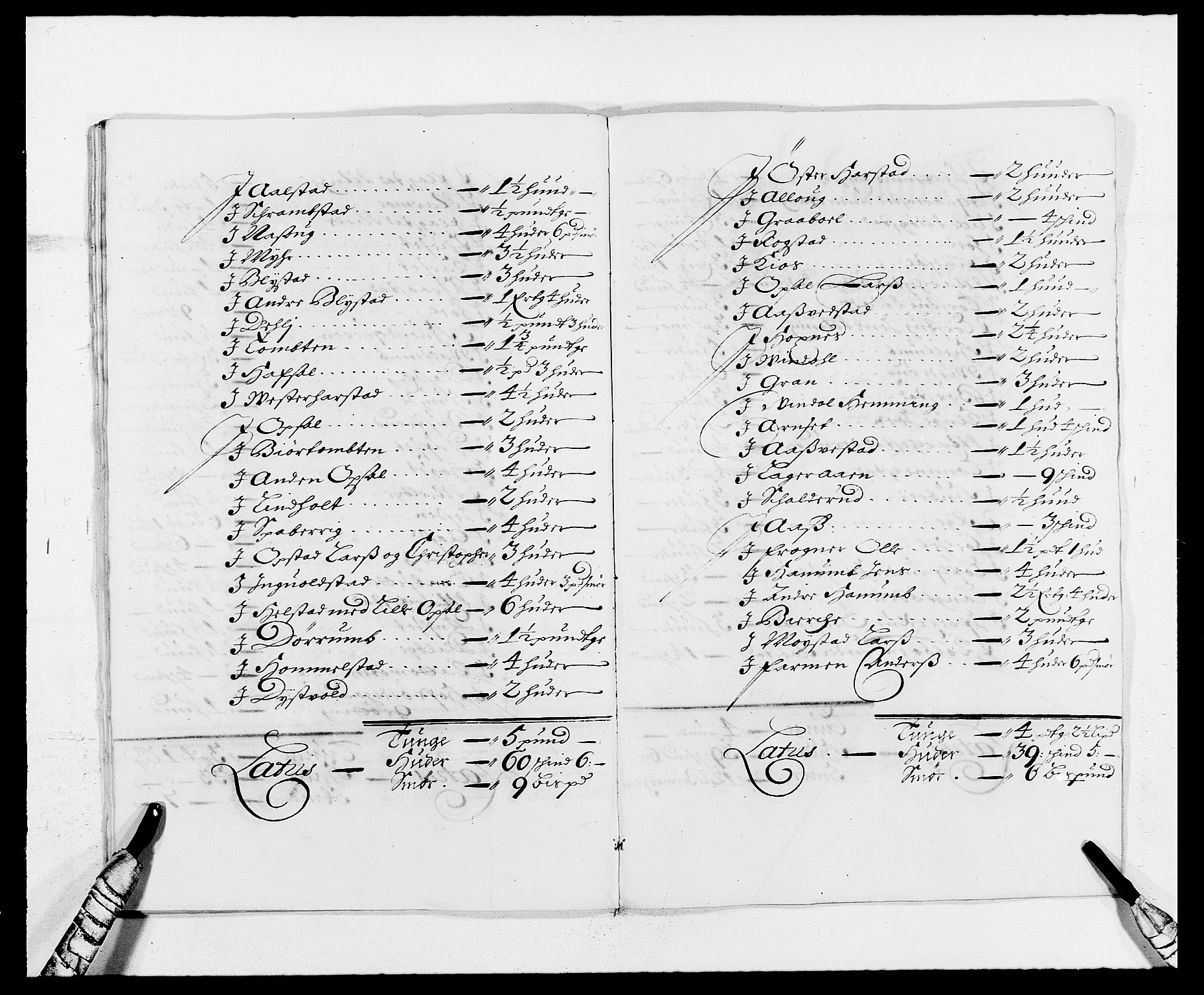 Rentekammeret inntil 1814, Reviderte regnskaper, Fogderegnskap, RA/EA-4092/R16/L1028: Fogderegnskap Hedmark, 1687, p. 95