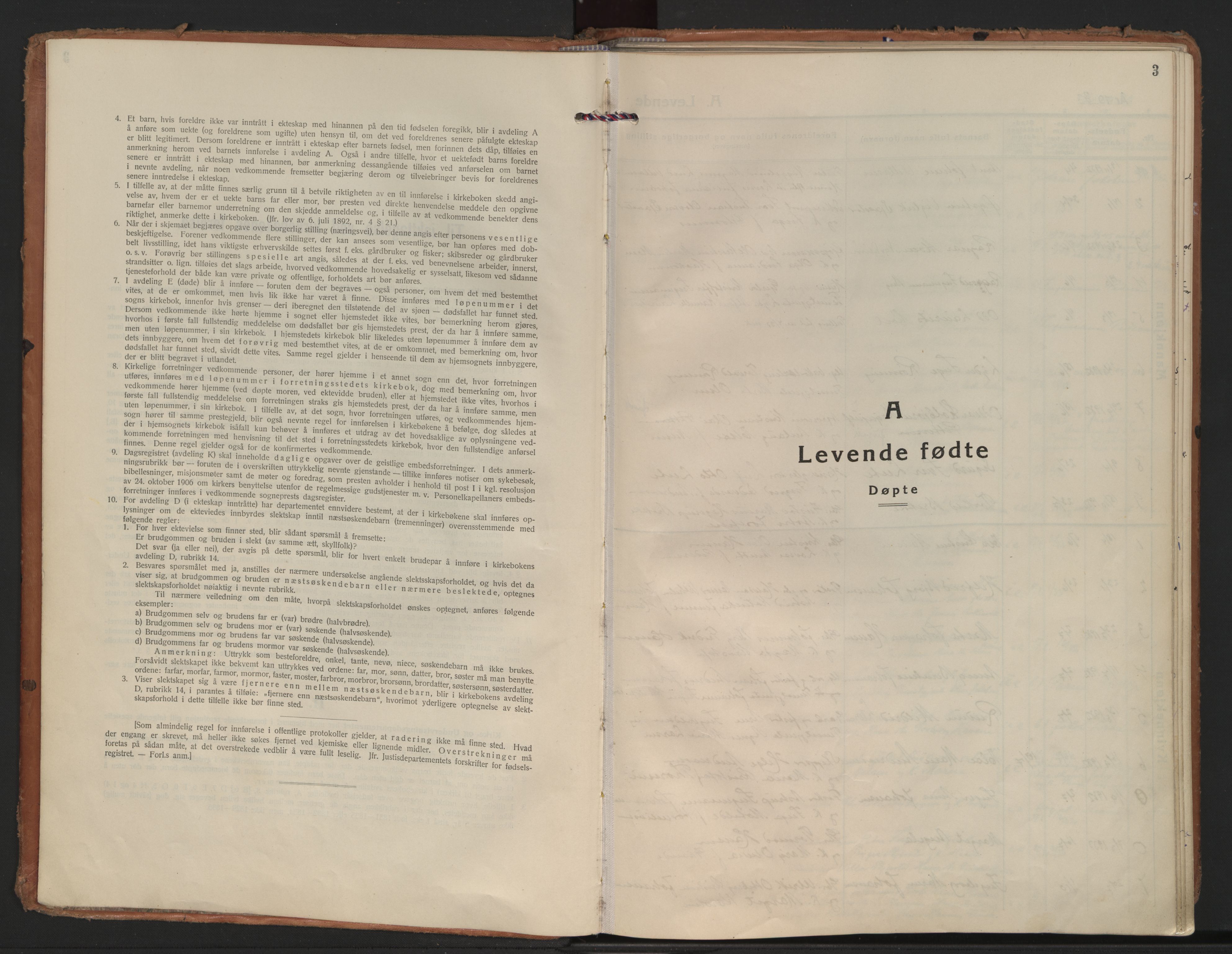 Ministerialprotokoller, klokkerbøker og fødselsregistre - Nordland, SAT/A-1459/852/L0749: Parish register (official) no. 852A19, 1933-1951, p. 3