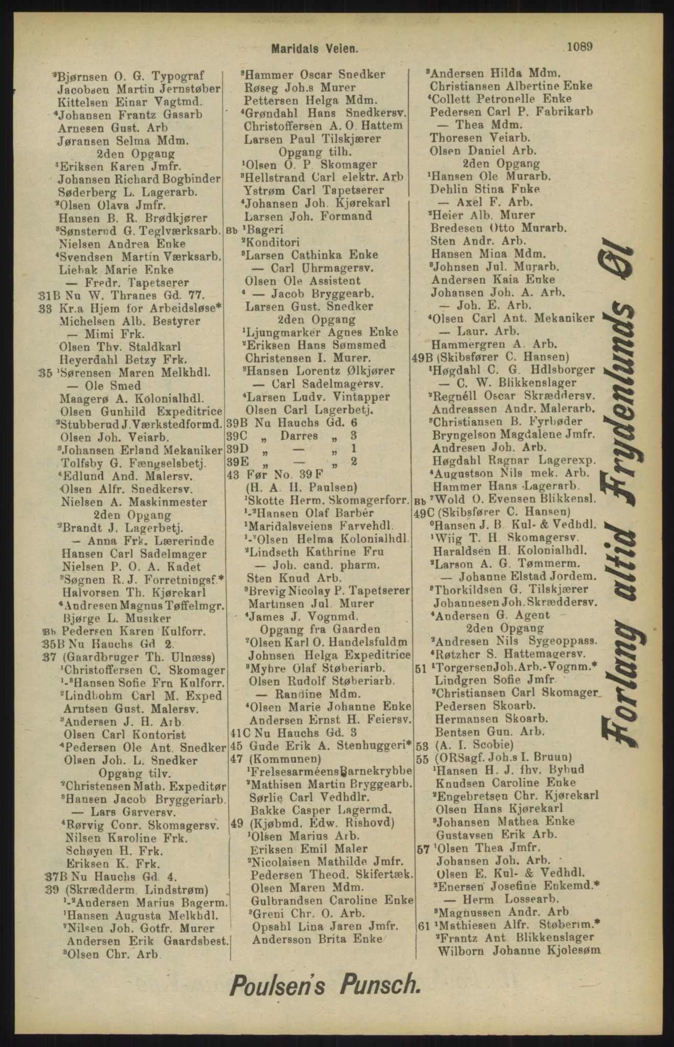 Kristiania/Oslo adressebok, PUBL/-, 1904, p. 1089