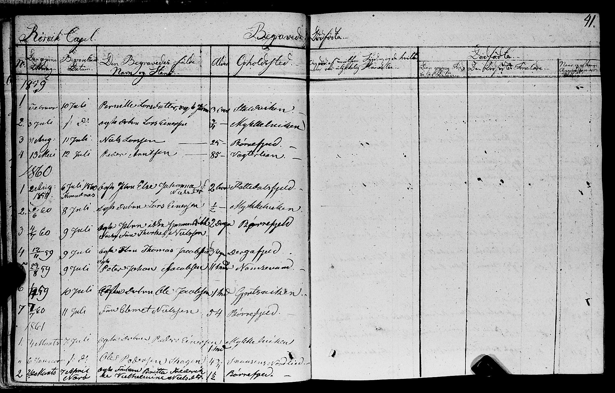 Ministerialprotokoller, klokkerbøker og fødselsregistre - Nord-Trøndelag, SAT/A-1458/762/L0538: Parish register (official) no. 762A02 /1, 1833-1879, p. 41
