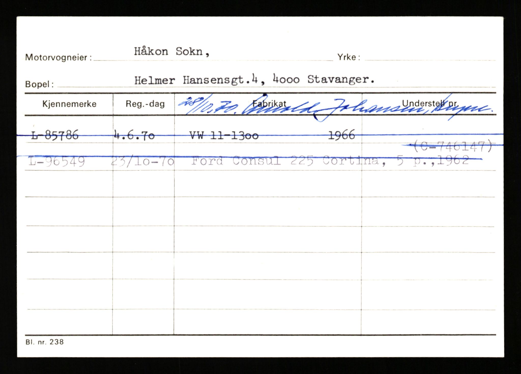 Stavanger trafikkstasjon, SAST/A-101942/0/H/L0035: Smith - Stavland, 1930-1971, p. 131