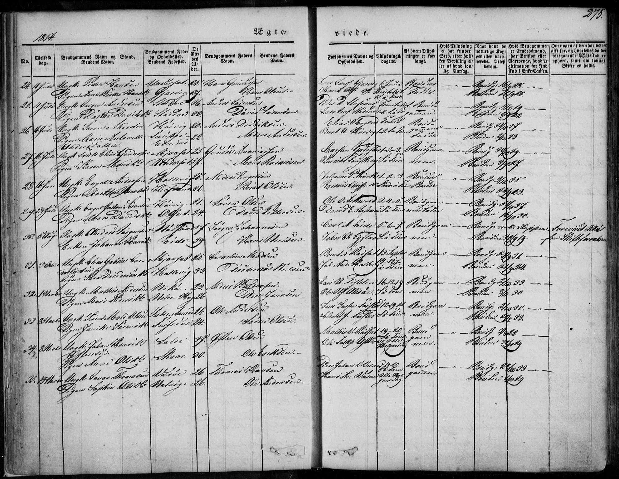 Askvoll sokneprestembete, AV/SAB-A-79501/H/Haa/Haaa/L0011/0002: Parish register (official) no. A 11 II, 1845-1878, p. 275