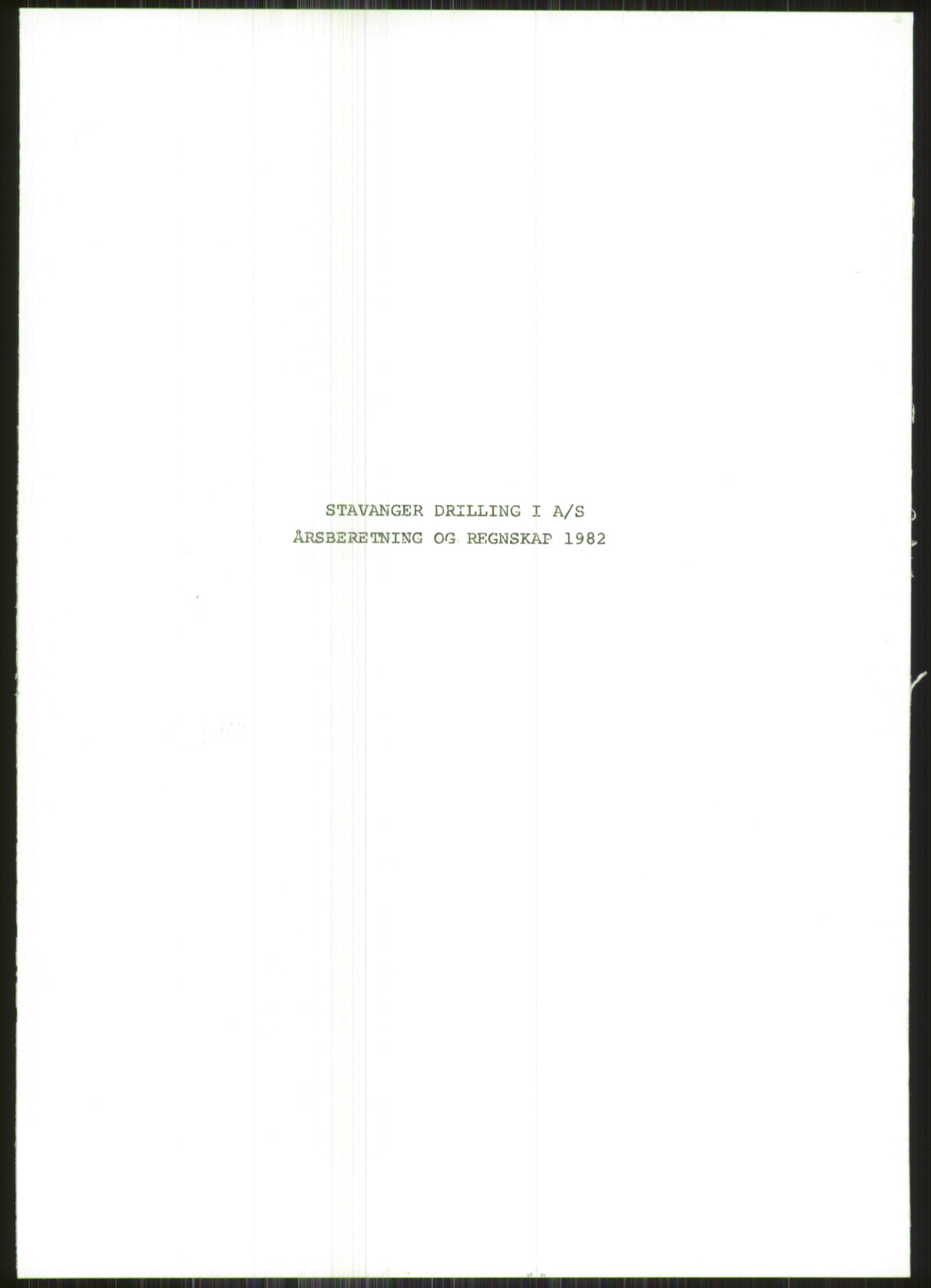 Pa 1503 - Stavanger Drilling AS, AV/SAST-A-101906/A/Ac/L0002: Årsberetninger, 1979-1982, p. 451