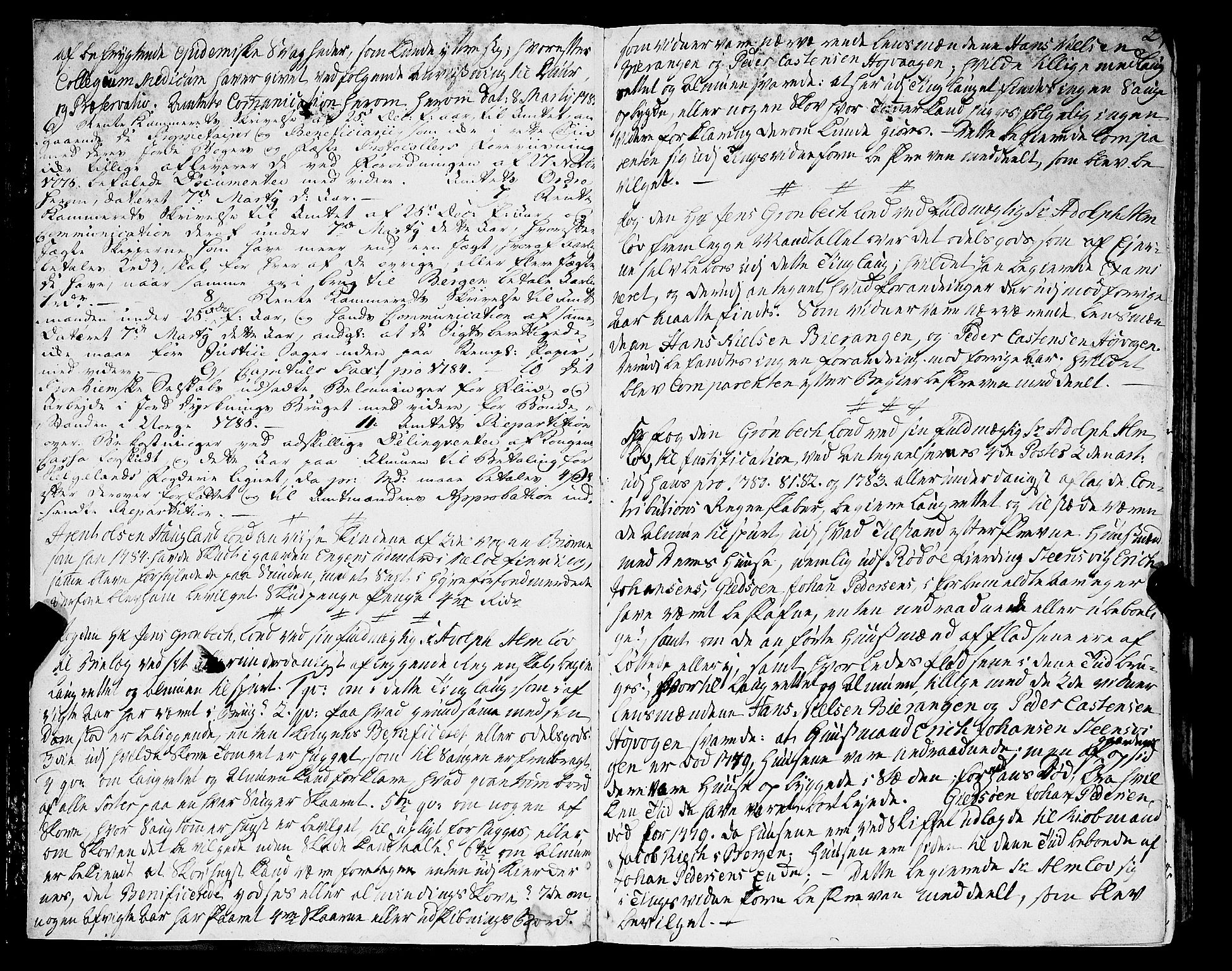 Helgeland sorenskriveri, SAT/A-0004/1/1A/L0031: Tingbok 23, 1785-1788, p. 1b-2a