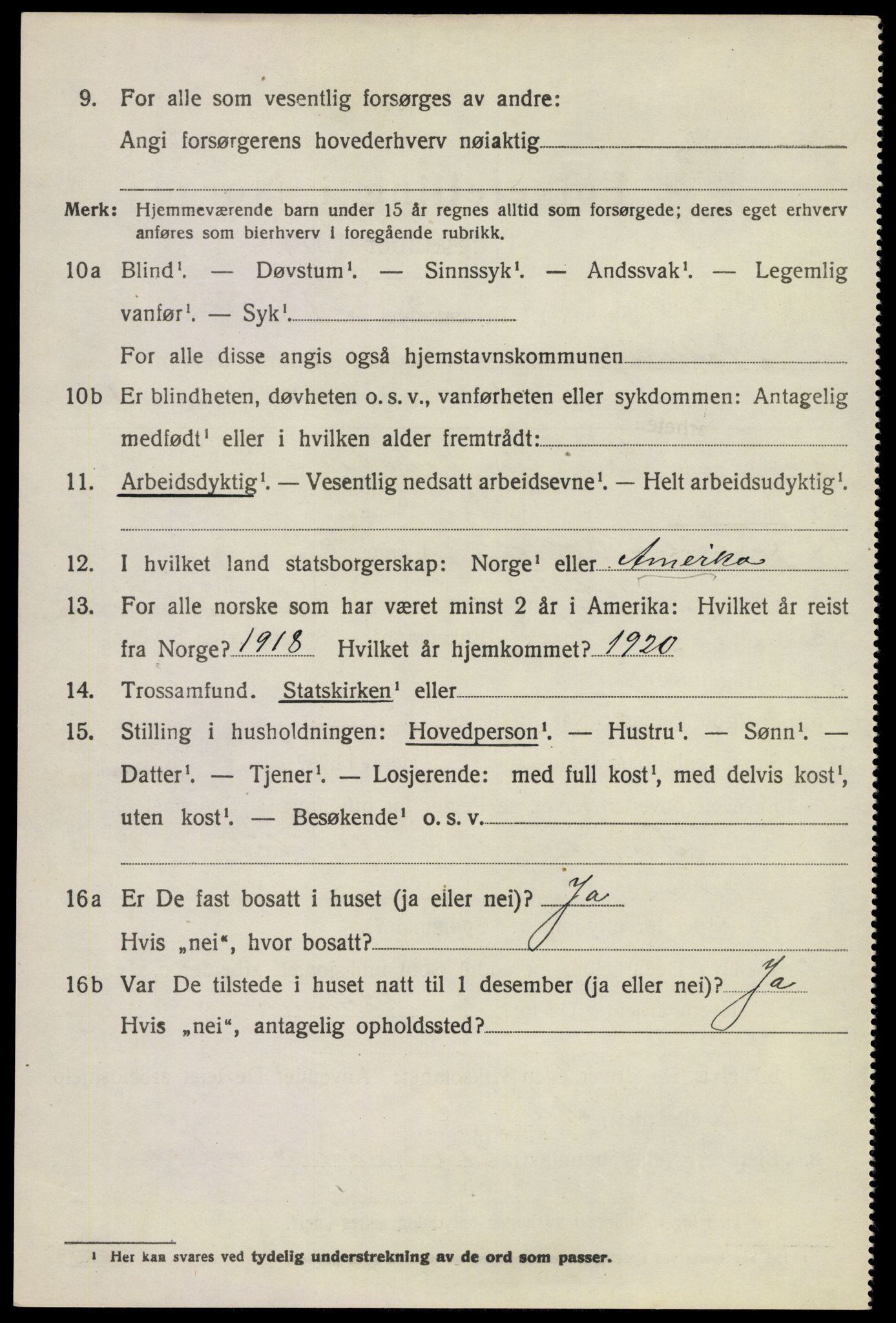 SAKO, 1920 census for Nøtterøy, 1920, p. 7584