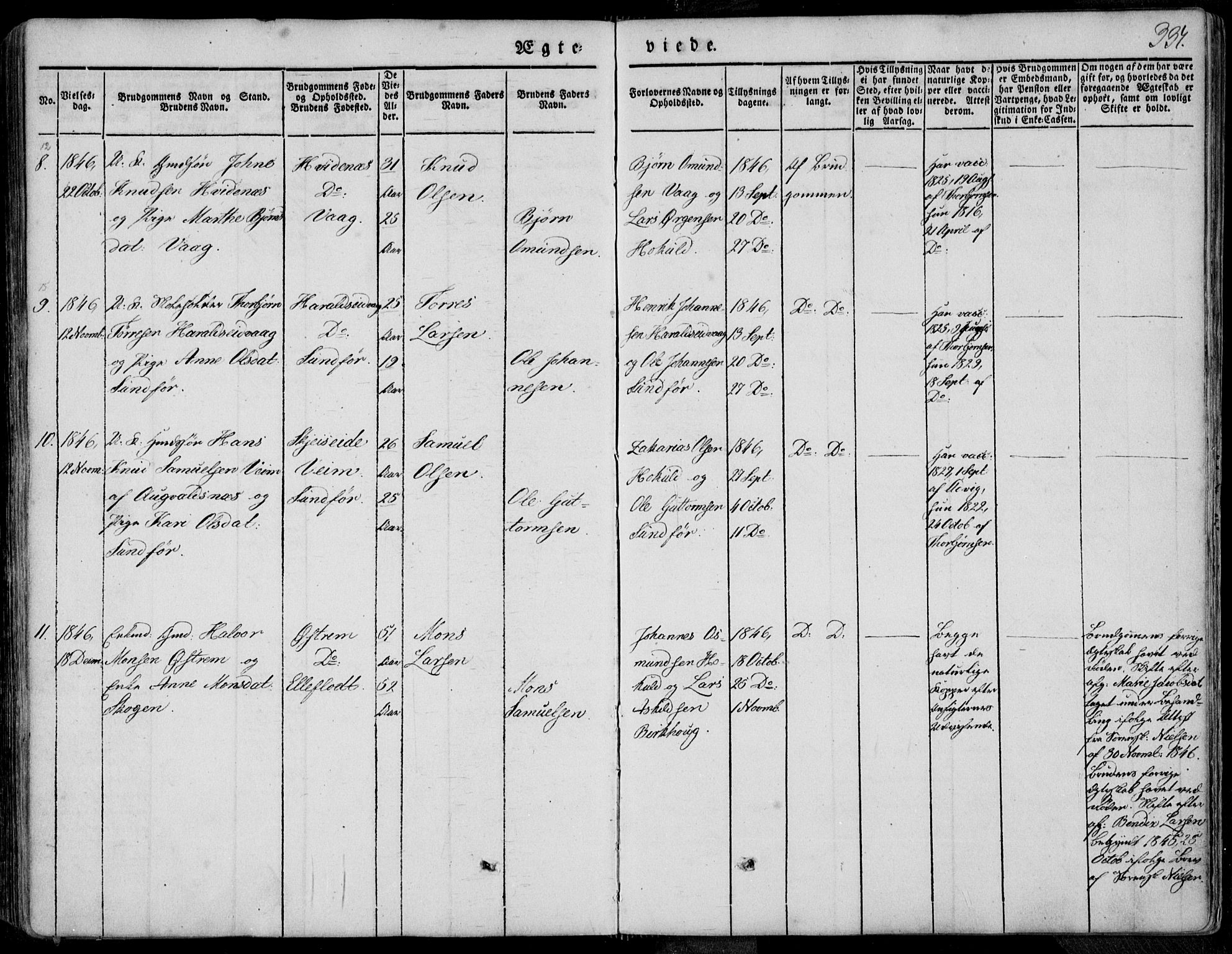 Skjold sokneprestkontor, AV/SAST-A-101847/H/Ha/Haa/L0006: Parish register (official) no. A 6.1, 1835-1858, p. 337