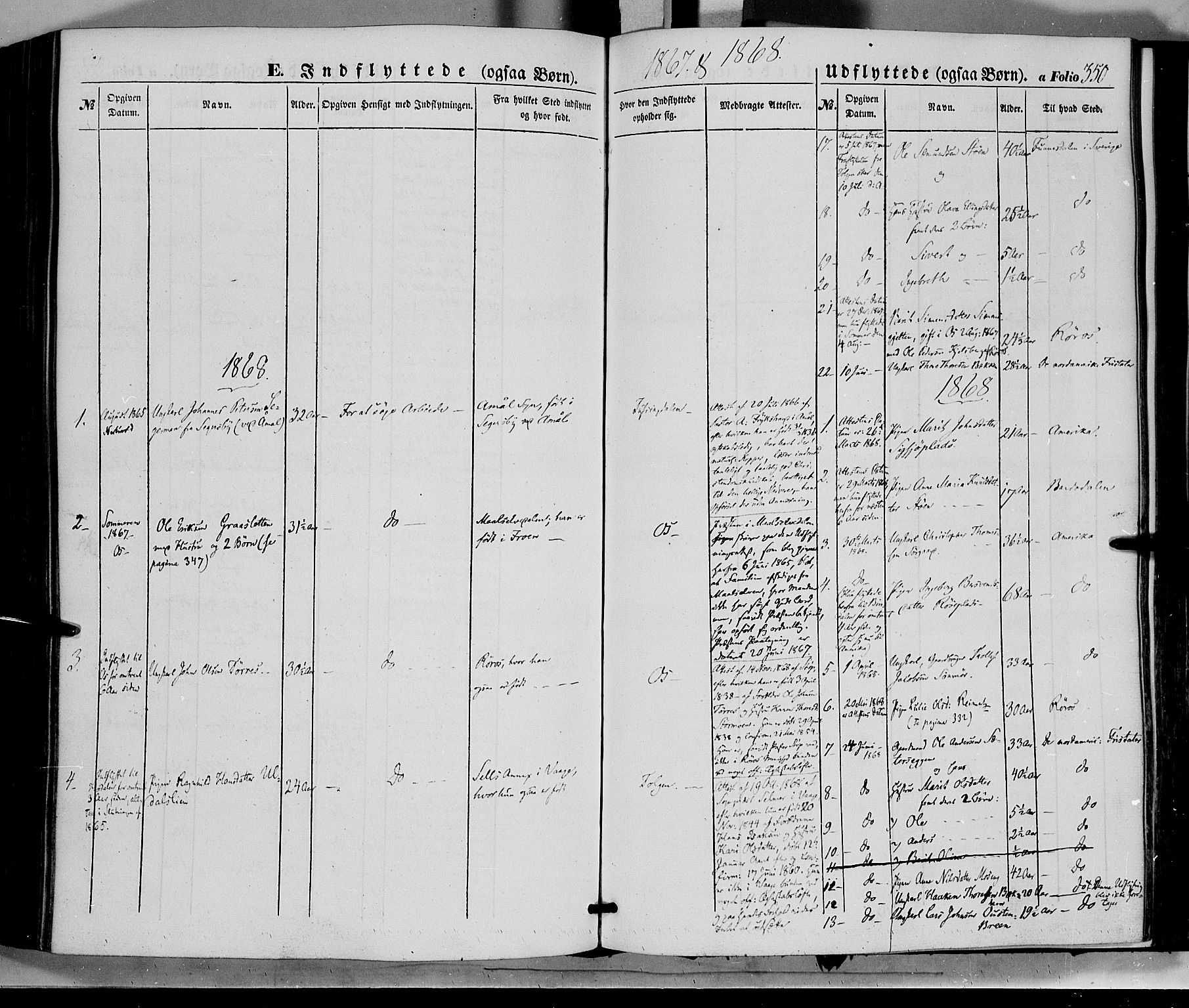 Tolga prestekontor, AV/SAH-PREST-062/K/L0006: Parish register (official) no. 6, 1852-1876, p. 350